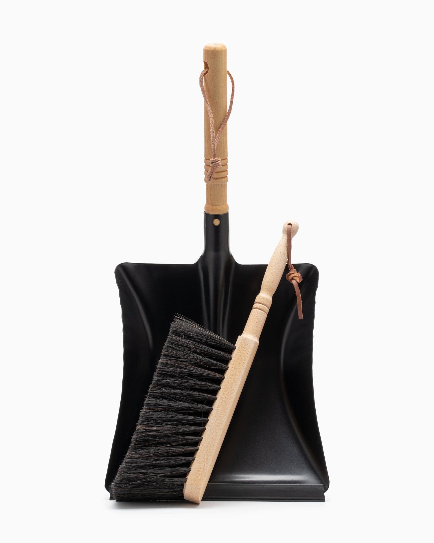 Black Dustpan & Brush
