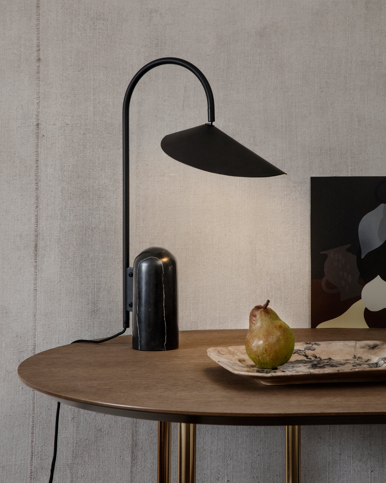 Arum Table Lamp - Black