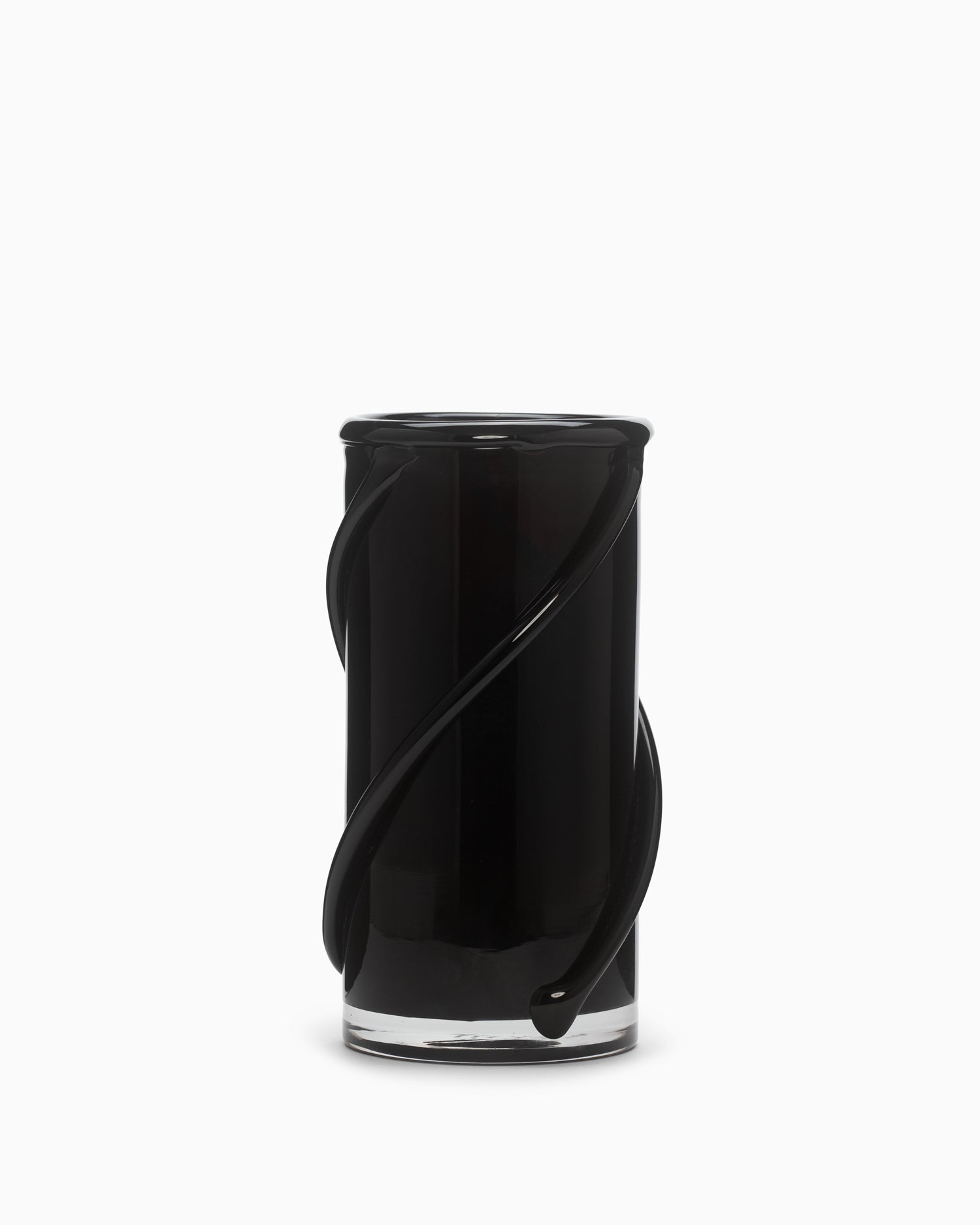 Entwine Vase Small - Dark Amber