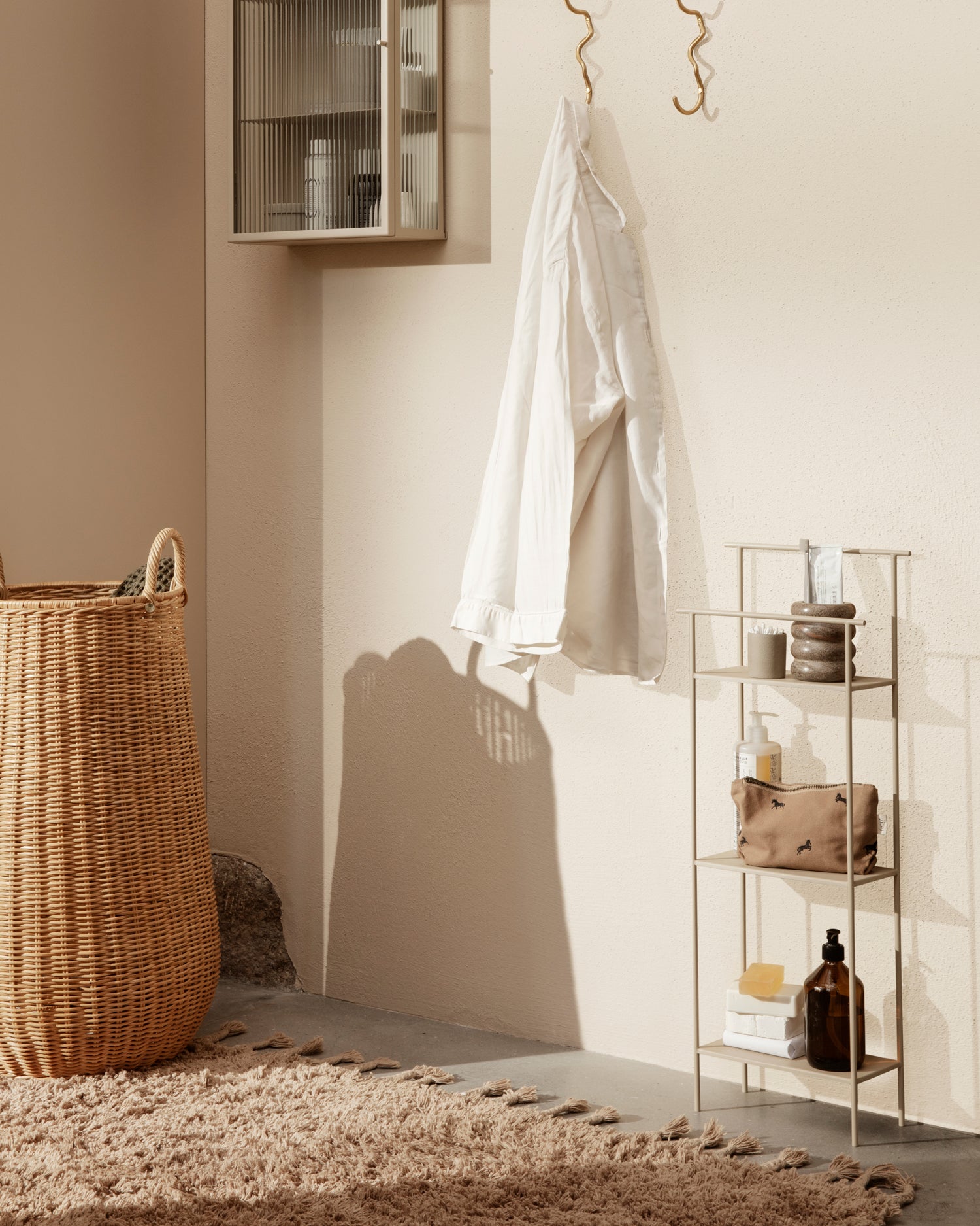 Dora Shelving Unit - Cashmere