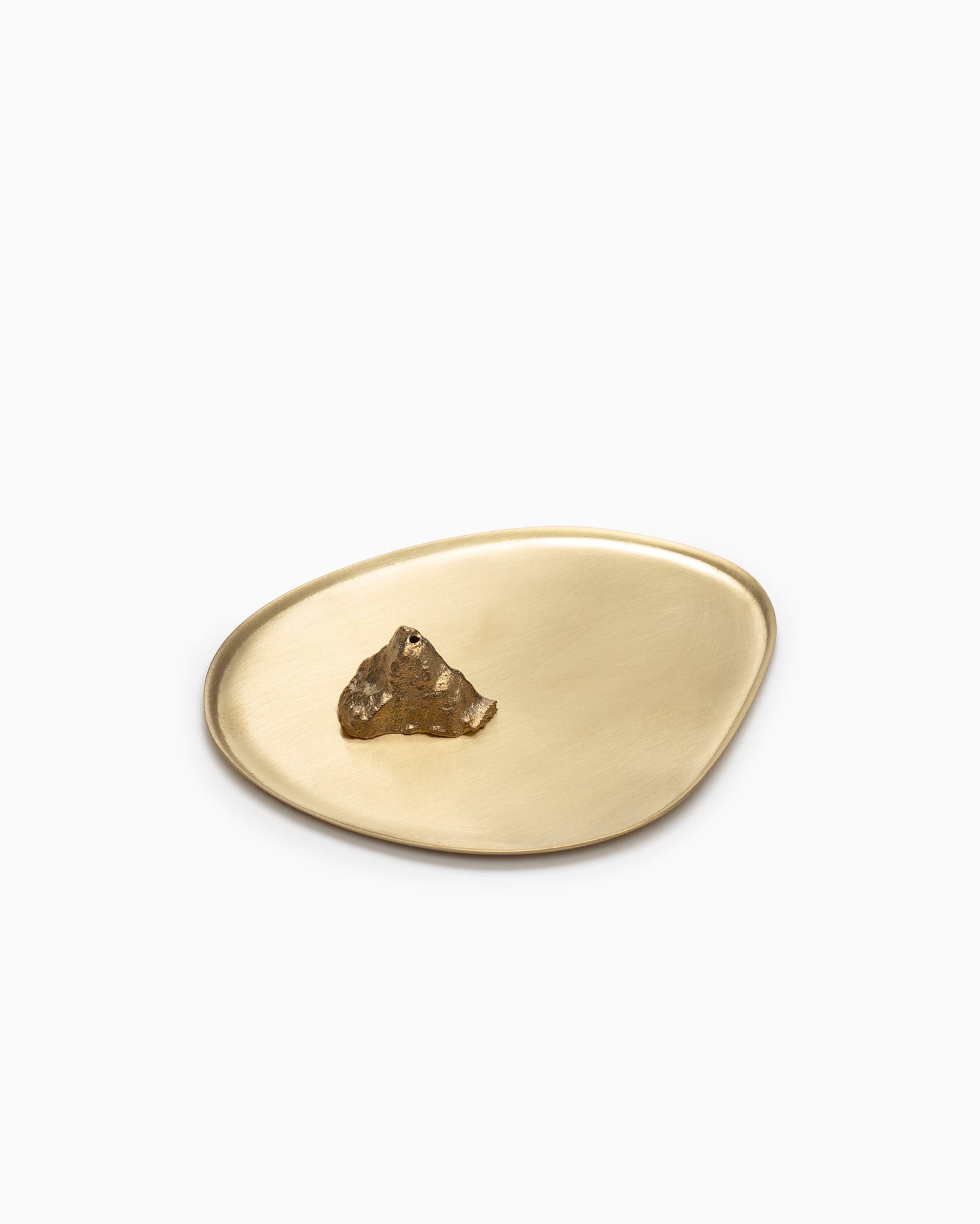 Stone Incense Burner - Brass