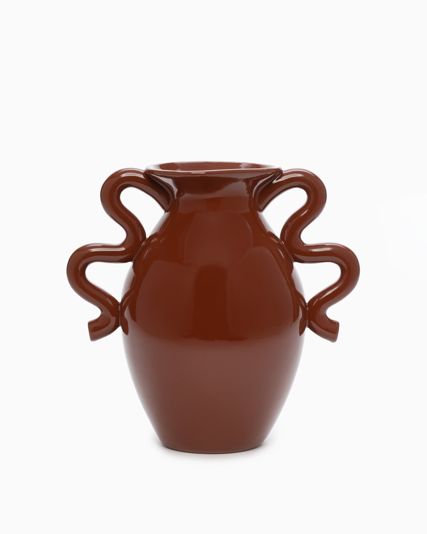 Verso Table Vase - Terracotta