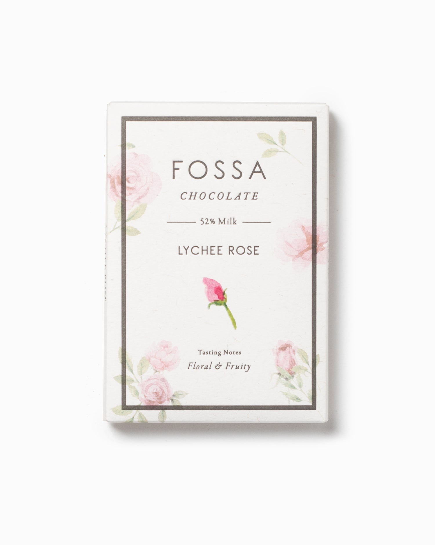 Lychee Rose Dark Milk Chocolate - Fossa