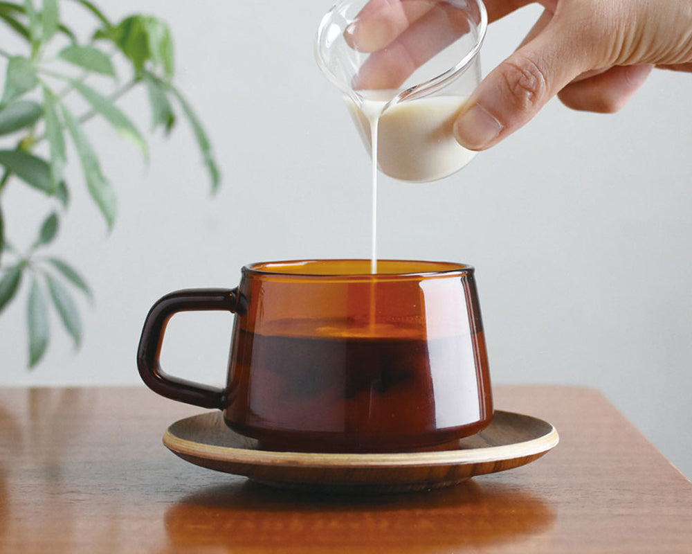 Amber Sepia Cup & Saucer