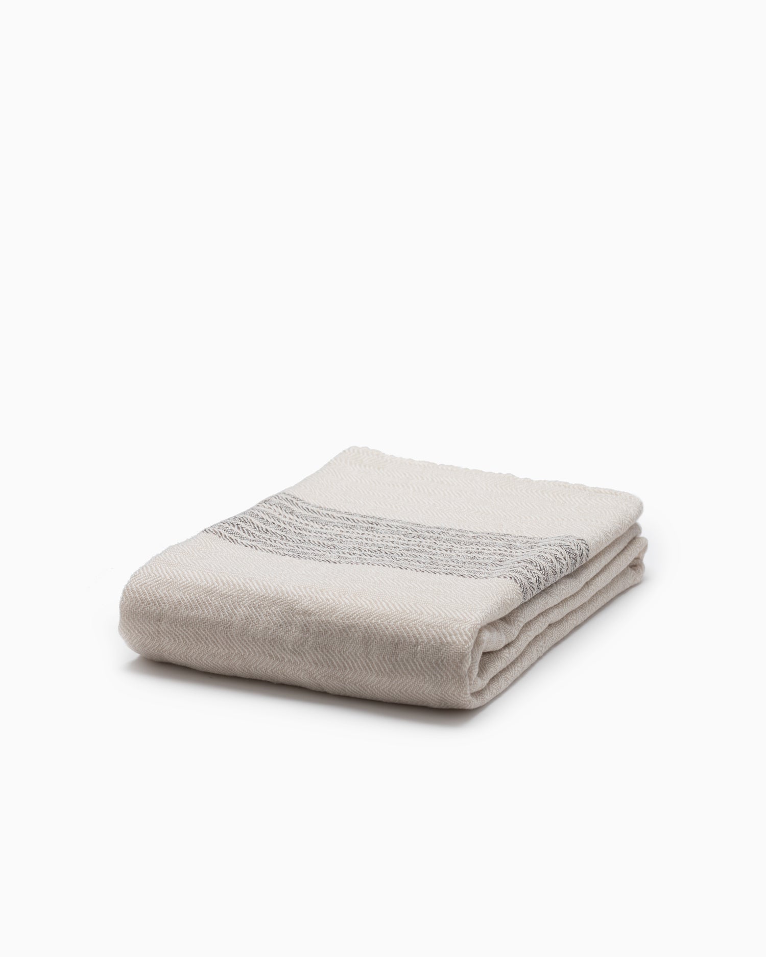 Flax Line Organic Compact Bath Towel - Beige