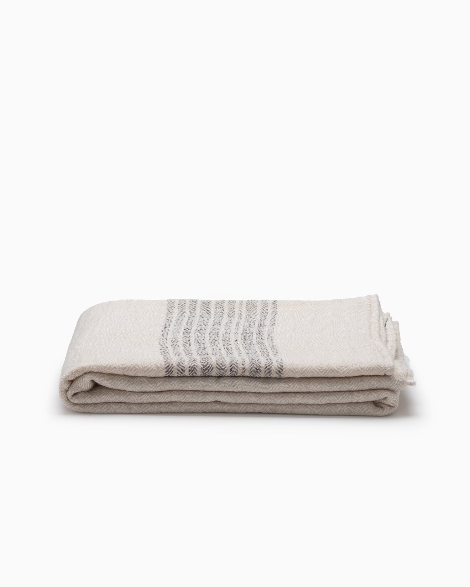 Flax Line Organic Compact Bath Towel - Beige
