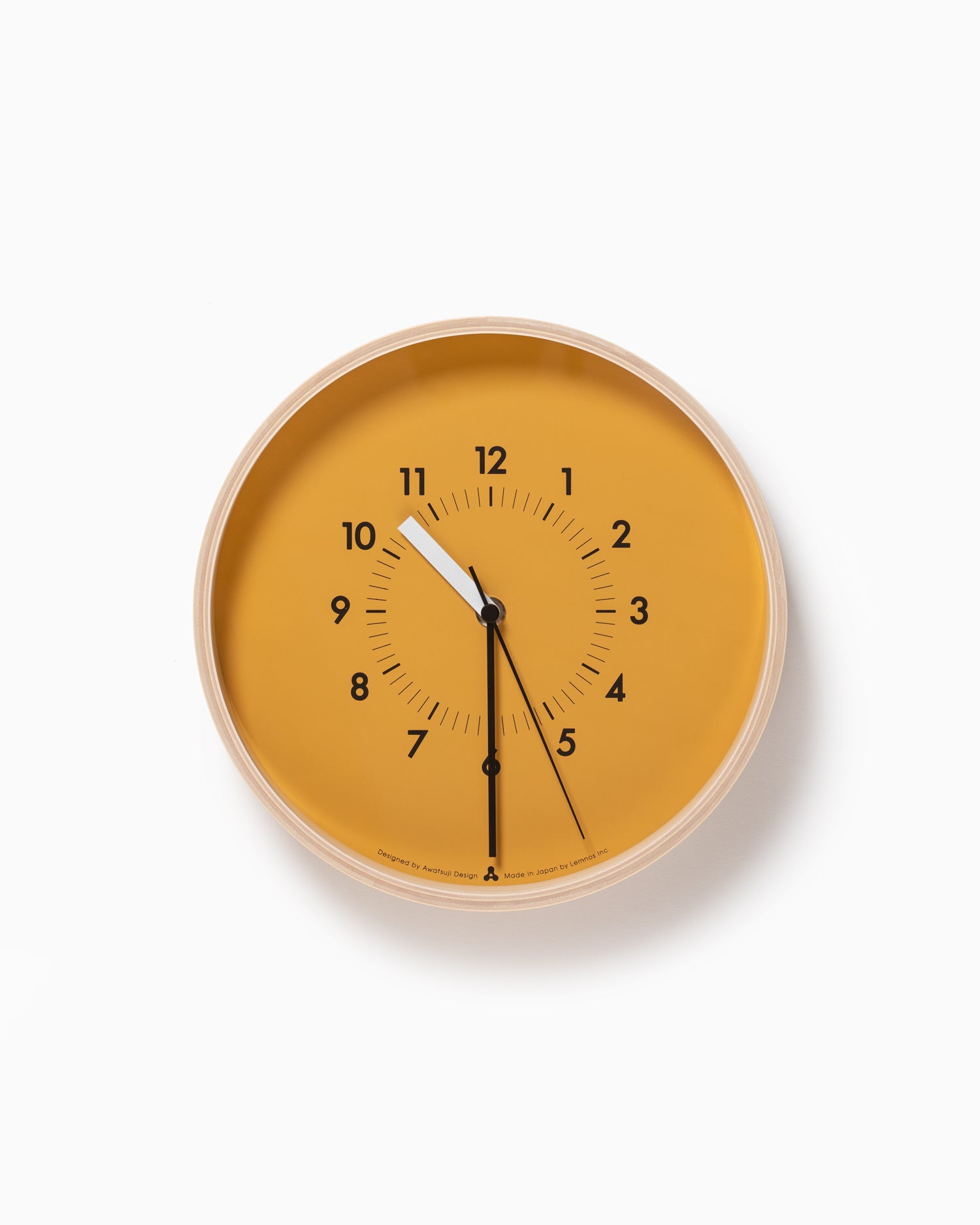 Orange Soso Clock - Lemnos