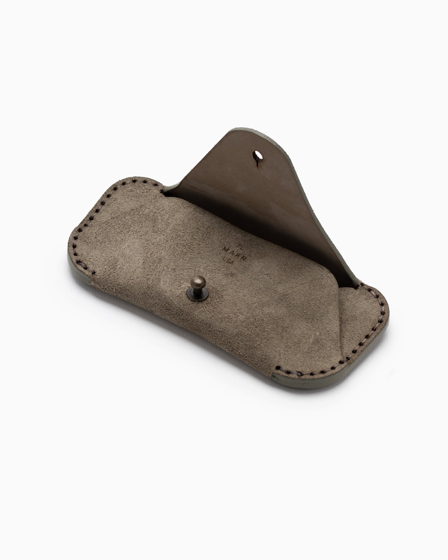 Eyewear Sleeve - Stone Suede