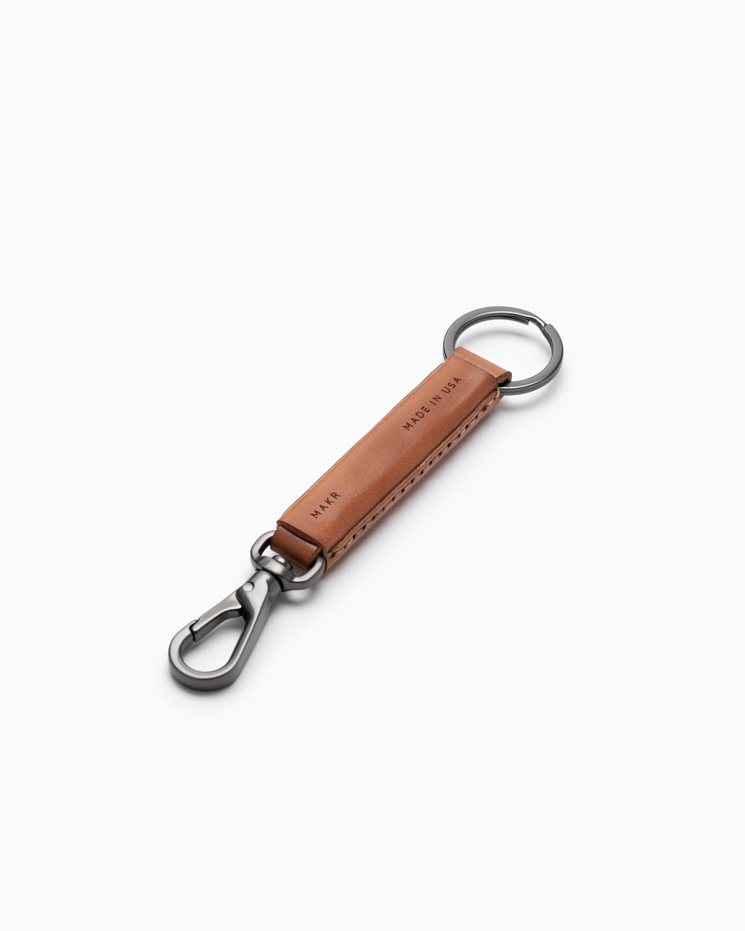 Loop Keychain with Snap Hook - Natural