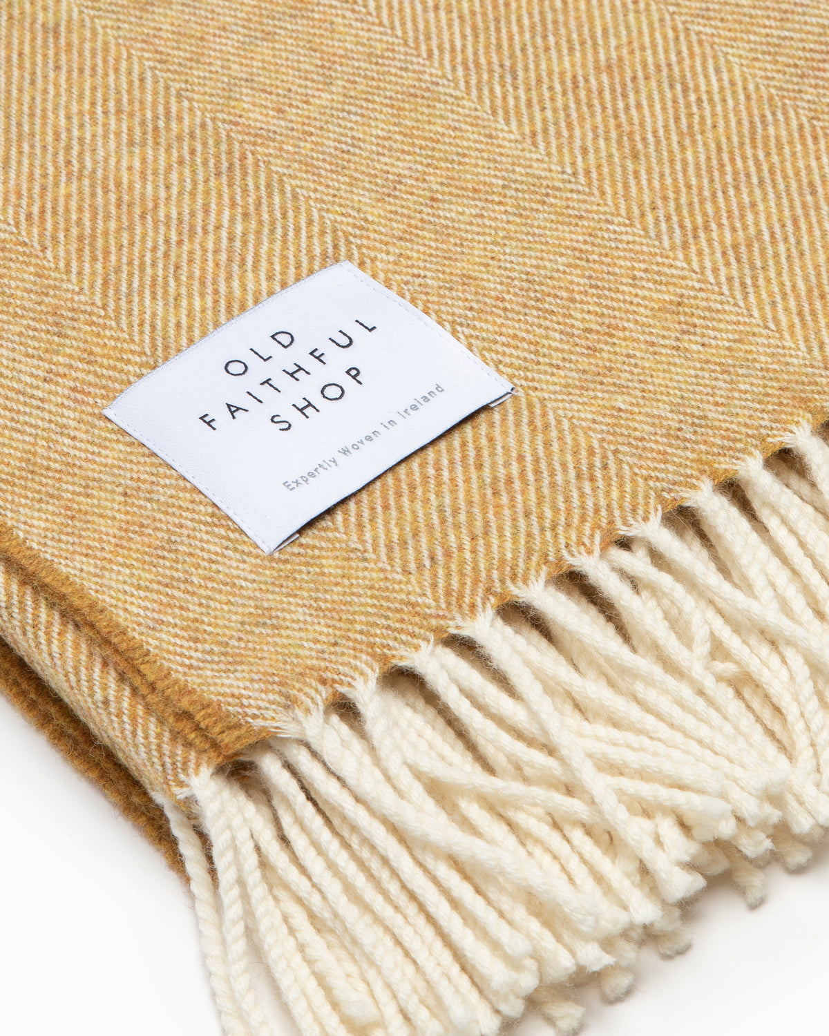 OFS. Merino Lambswool Throw - Mead