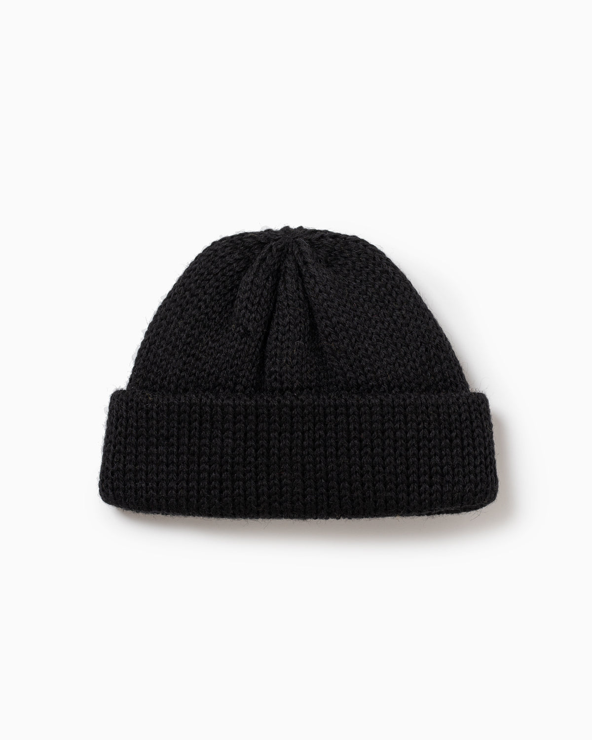 Black knit hat, very cute wear! OS. It’s short and wraps around your head! Black Fine knit baby hat | Mini Rodini main image 4