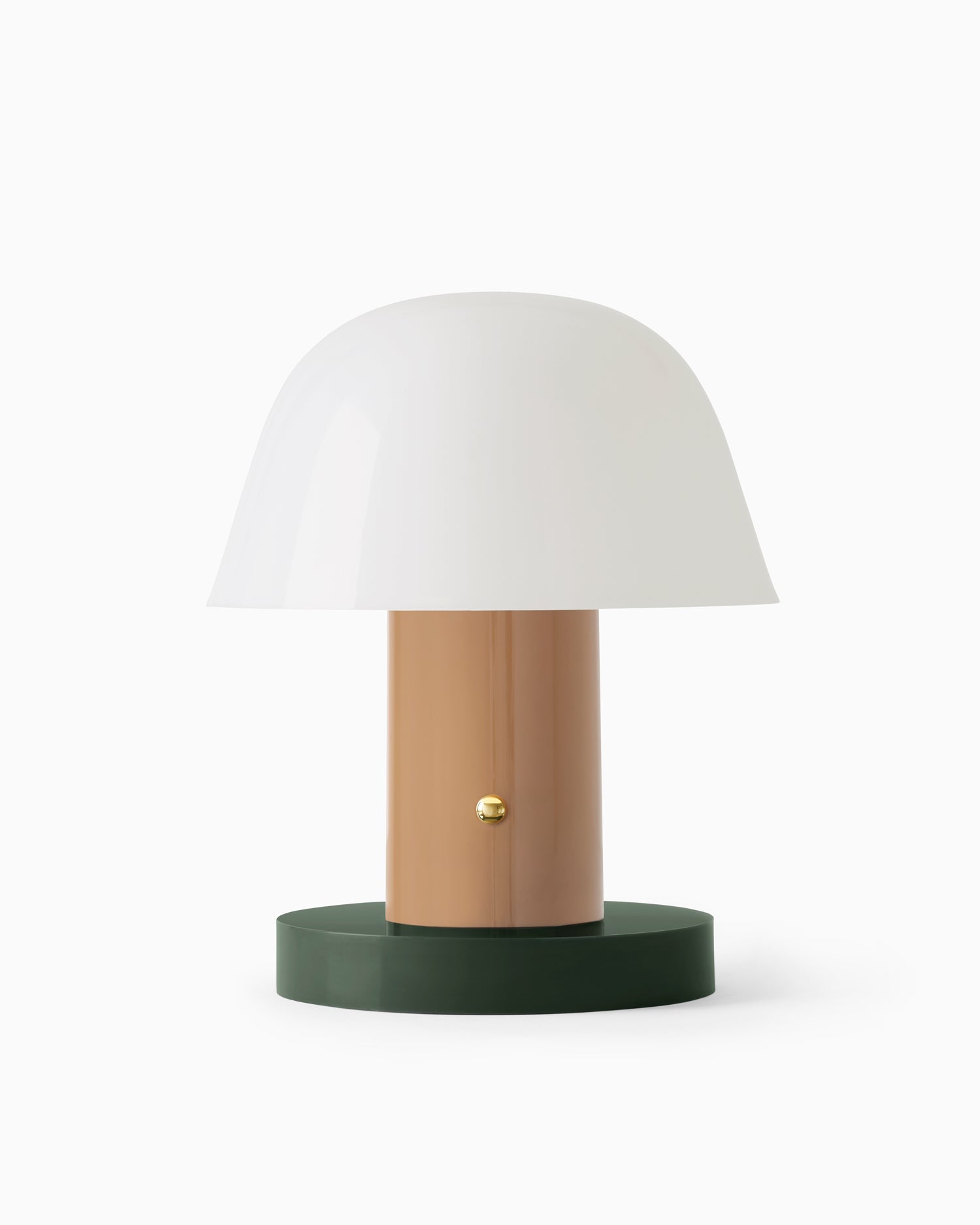 Setago Portable Table Lamp - Nude/Forest