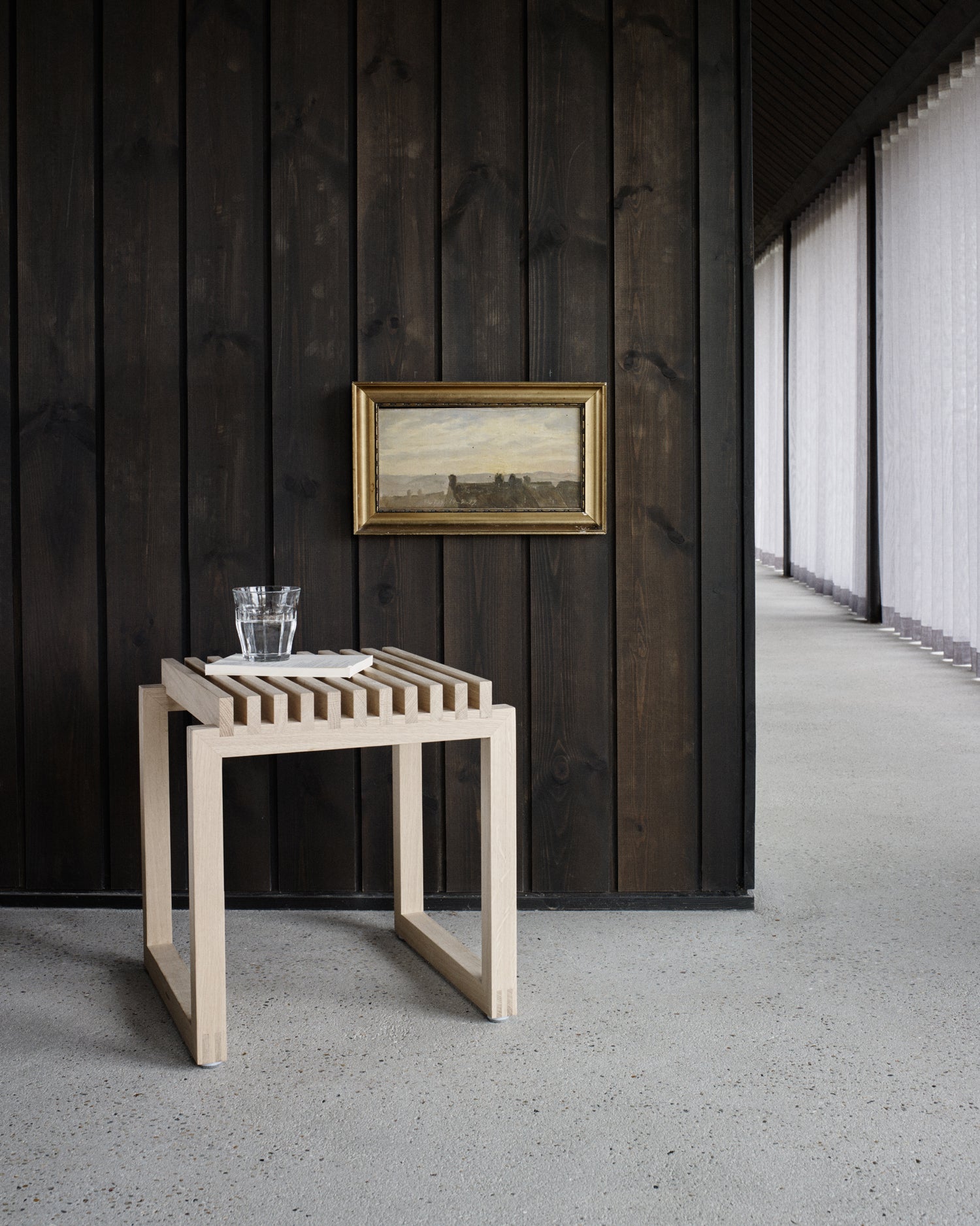 Cutter Stool - Oak