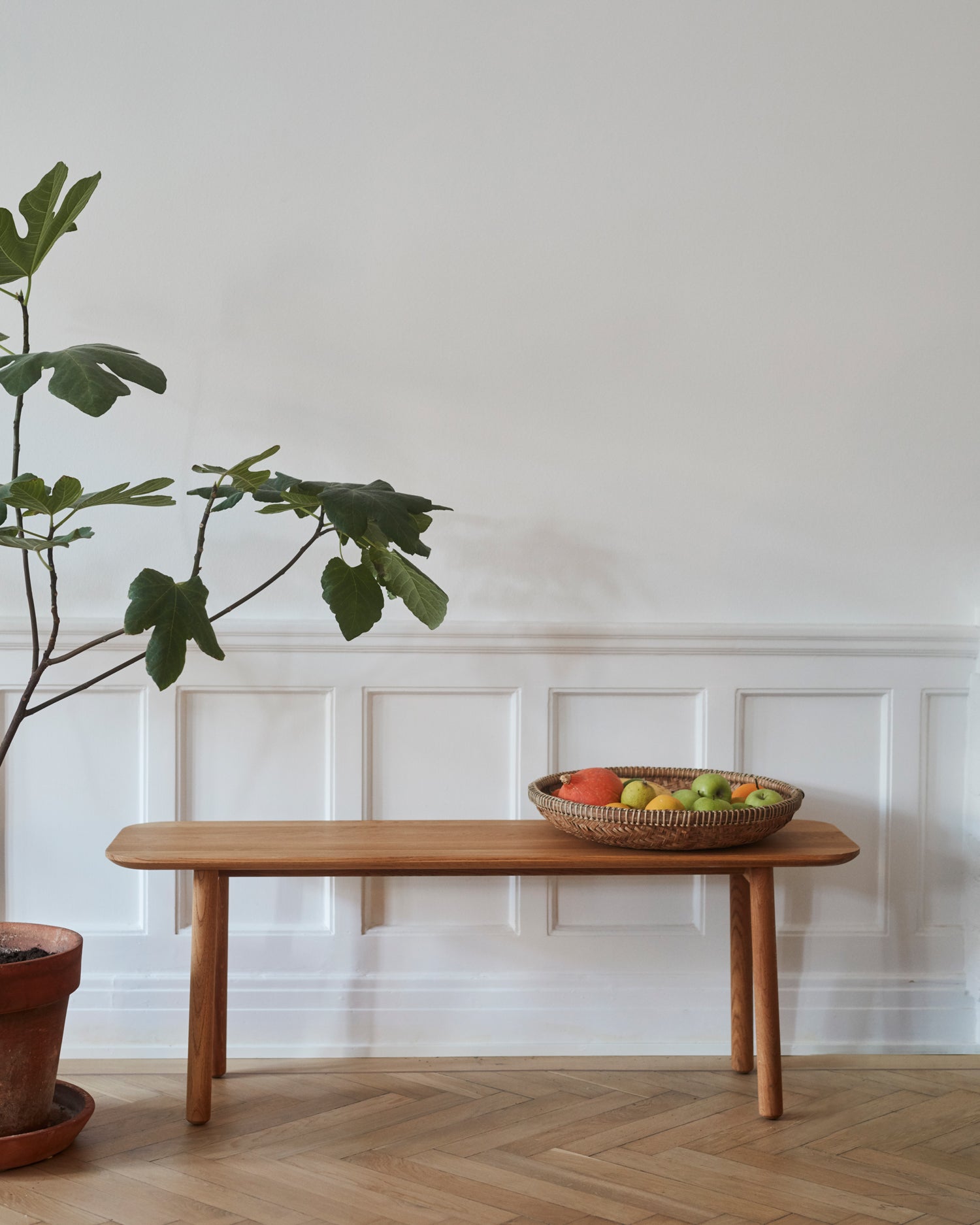 Hven Bench - White Soap Oak
