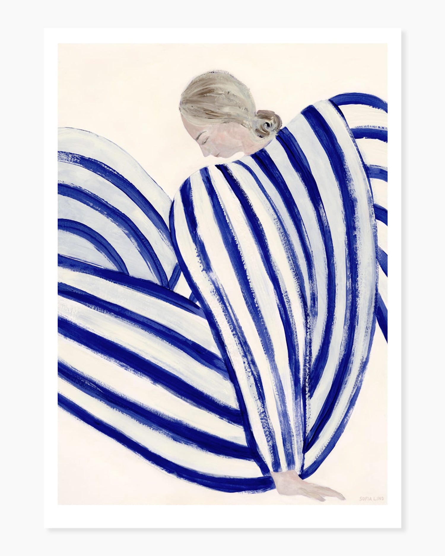 Blue Stripe at Concord - Sofia Lind