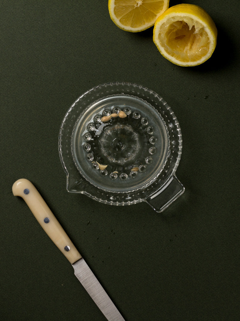 Glass Citrus Saucer