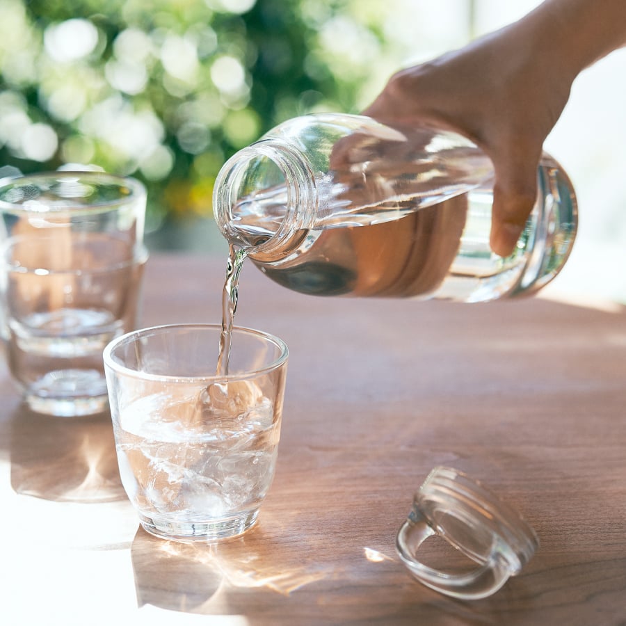 Water Bottle 950ml - Clear