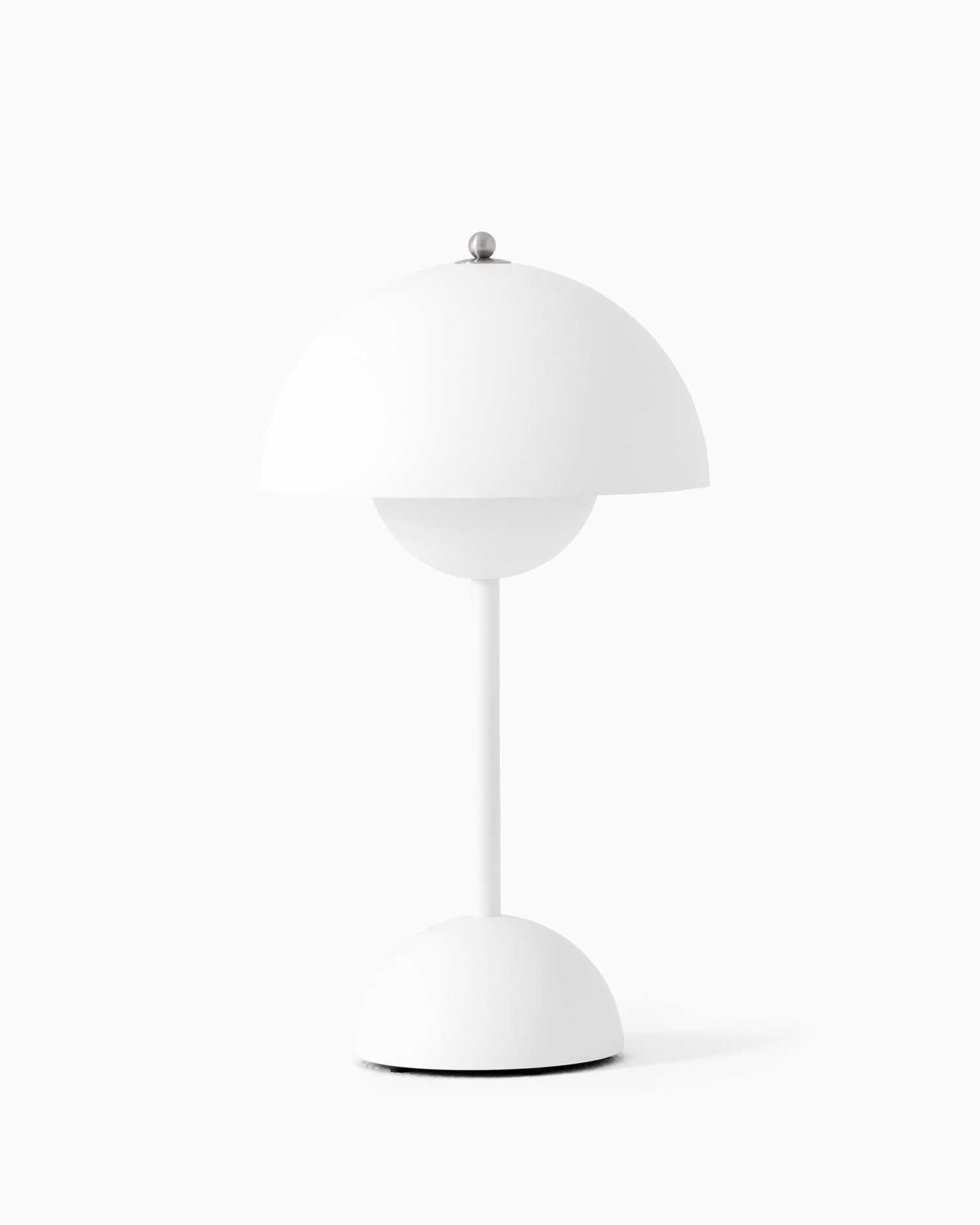 Flowerpot VP9 Portable Table Lamp - Matte White