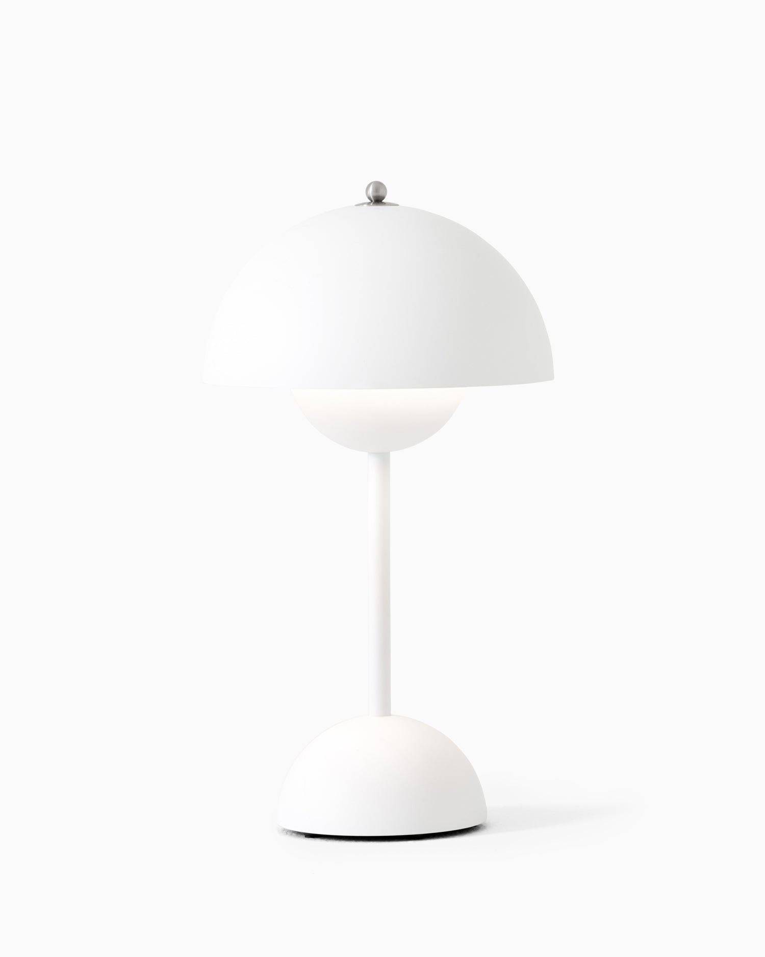 Flowerpot VP9 Portable Table Lamp - Matte White