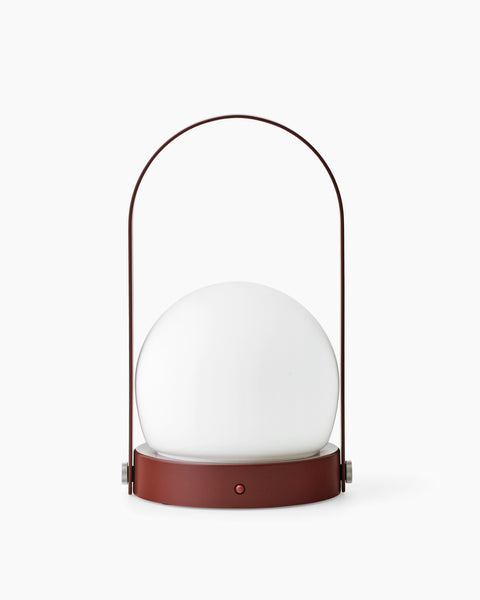 Carrie Table Lamp- Burned Red Carrie Table Lamp- Burned Red