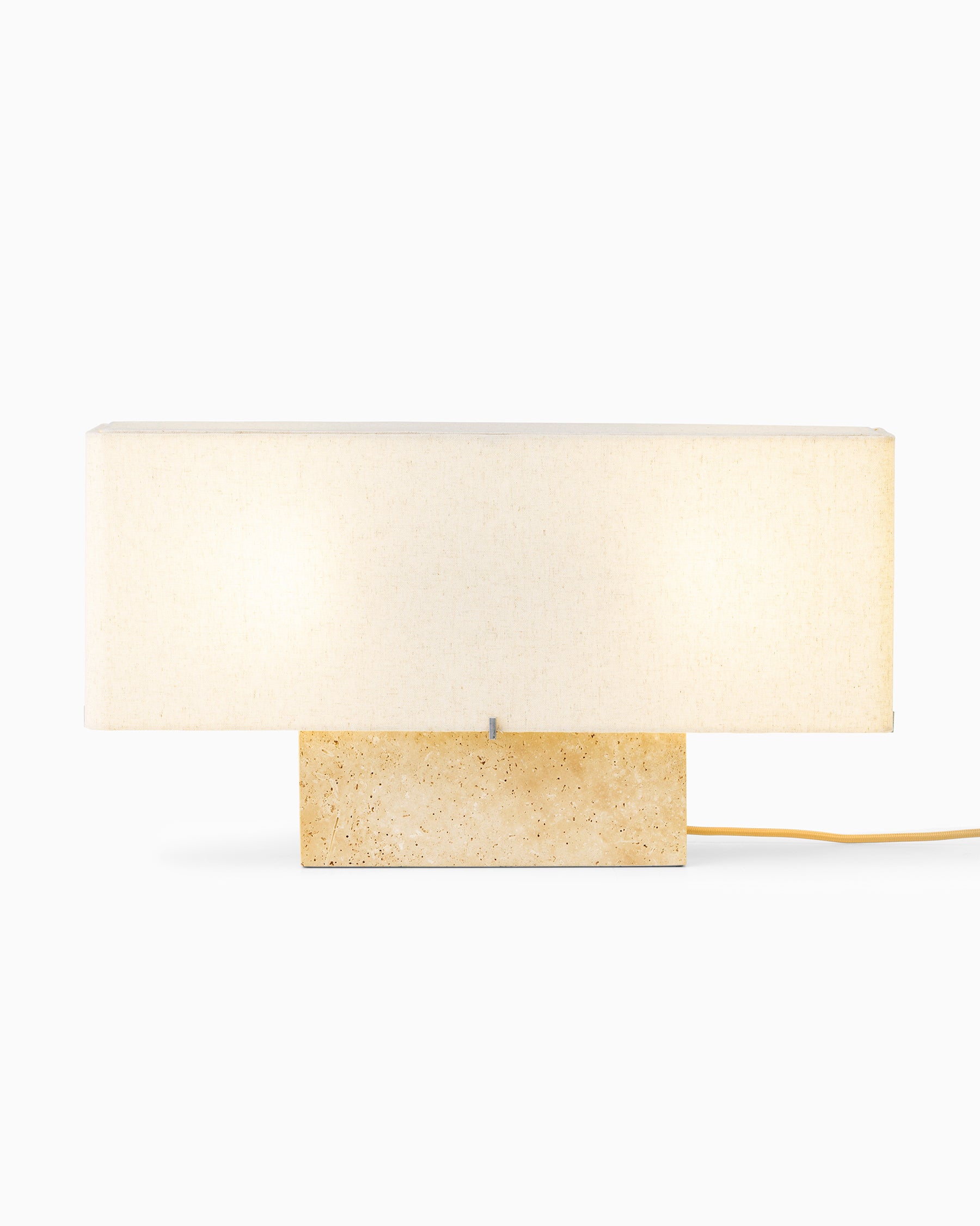 Nonna Table Lamp Wide - Travertine