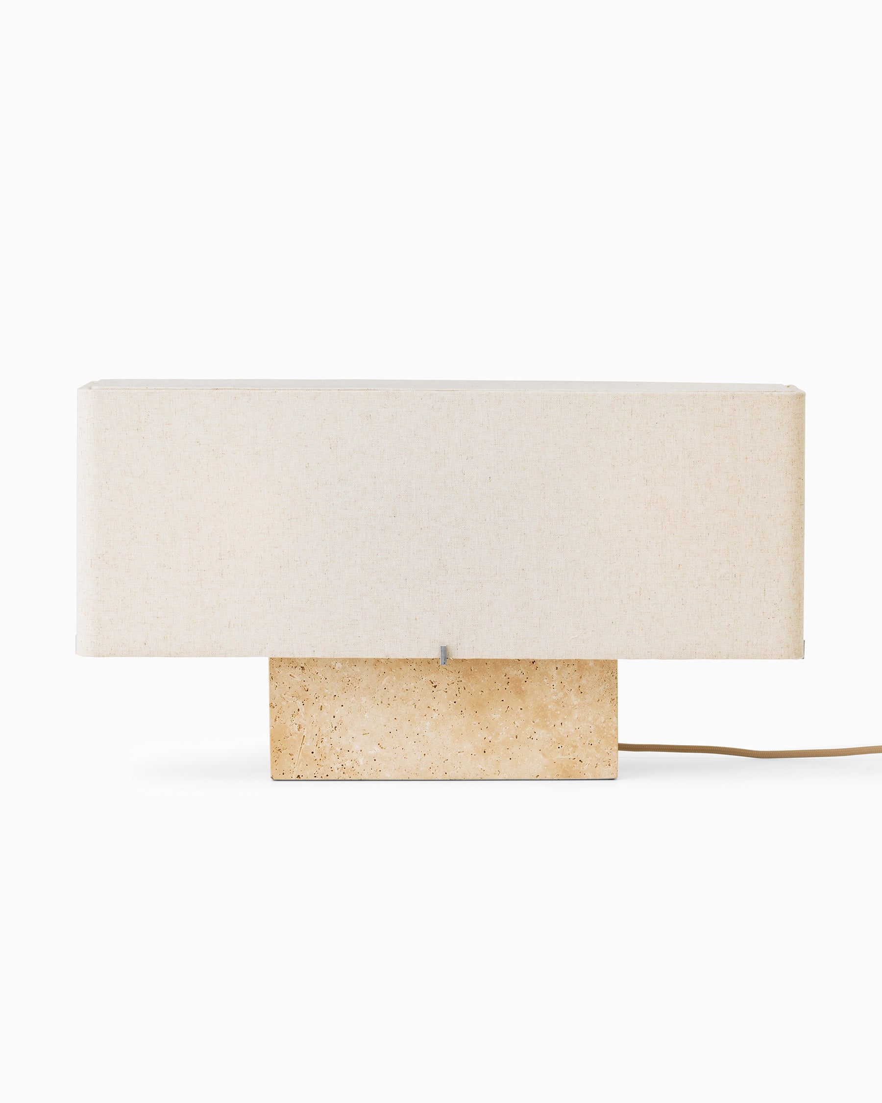 Nonna Table Lamp Wide - Travertine