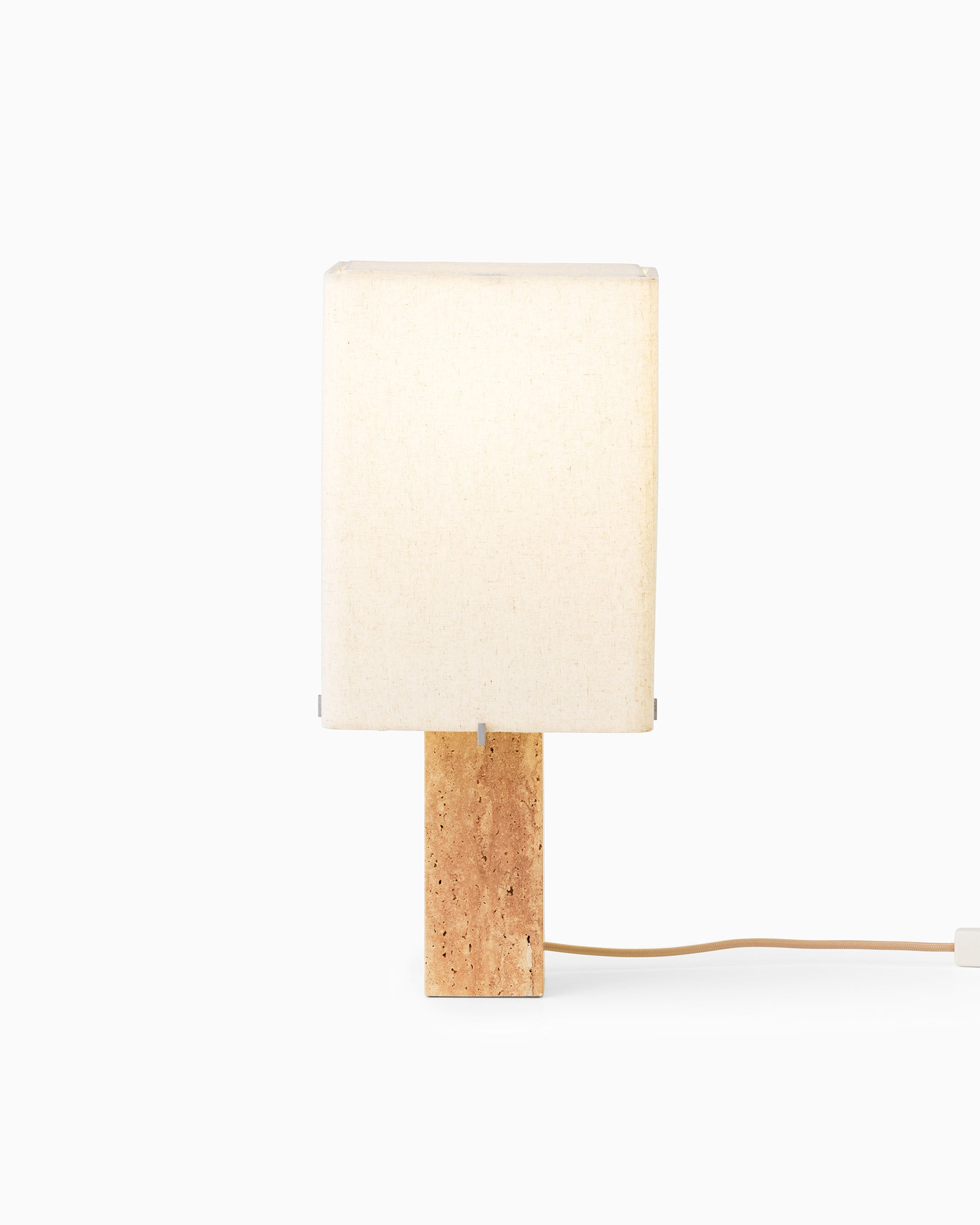 Carrie Table Lamp- Bronzed Brass/Leather