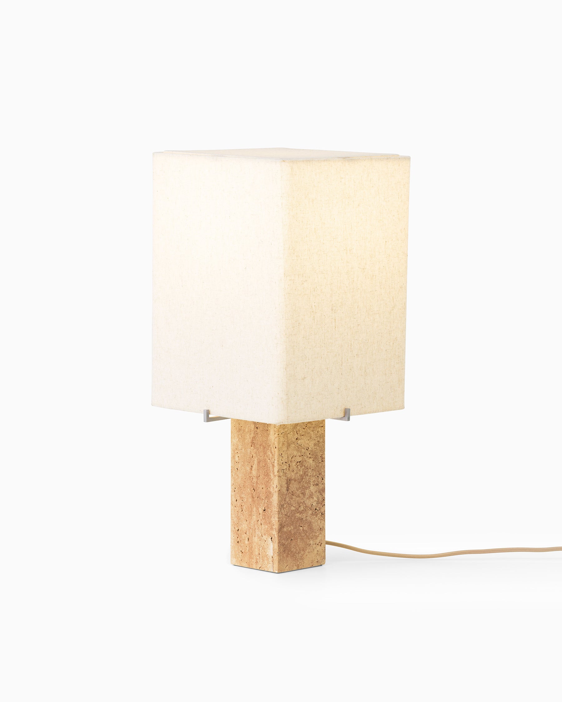 Carrie Table Lamp- Bronzed Brass/Leather