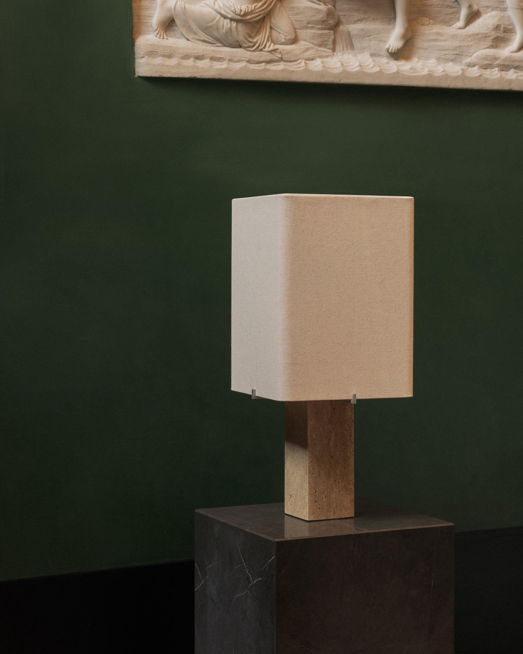 Nonna Table Lamp H49 - Travertine