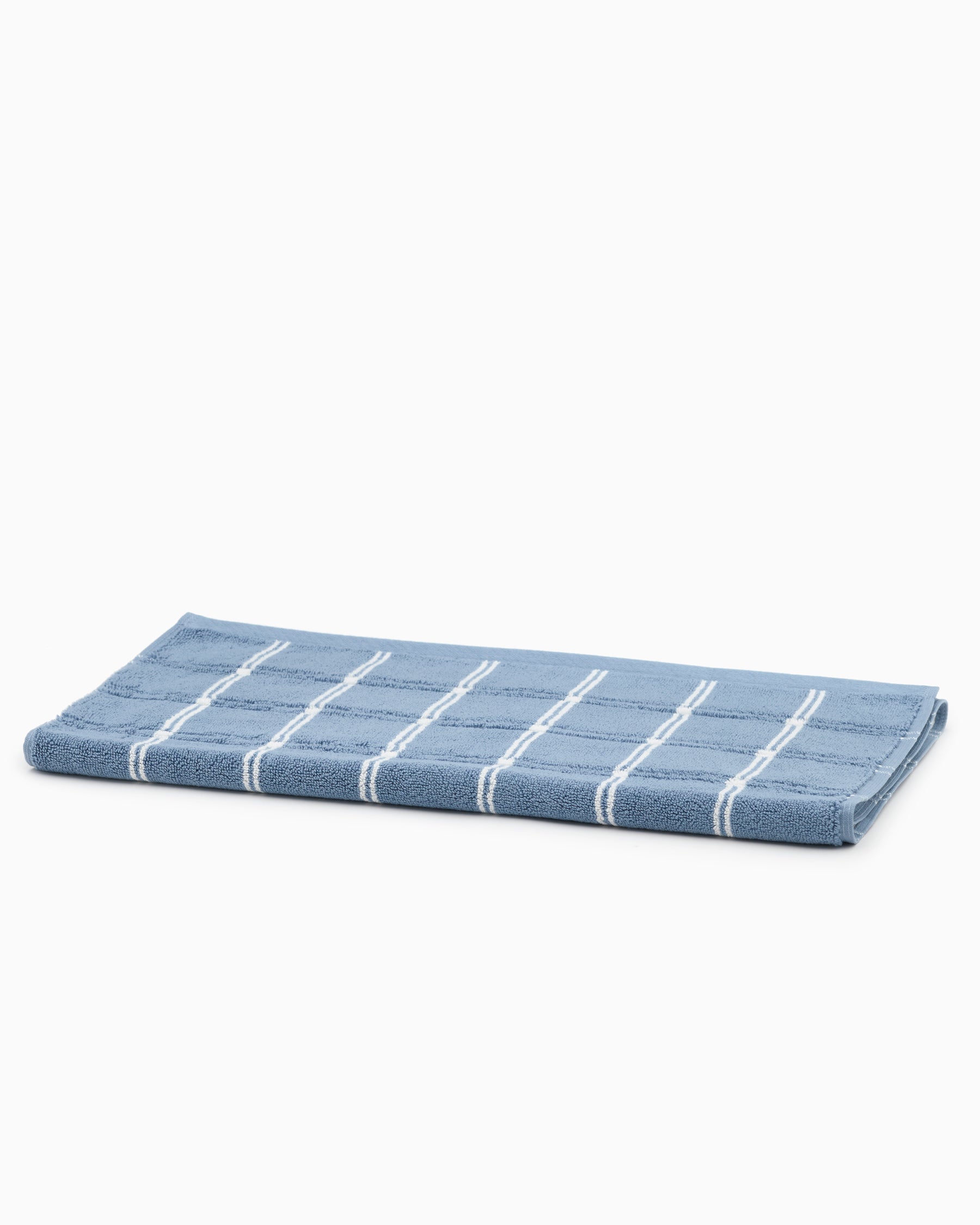 Devon Bath Mat - Celeste / Chalk