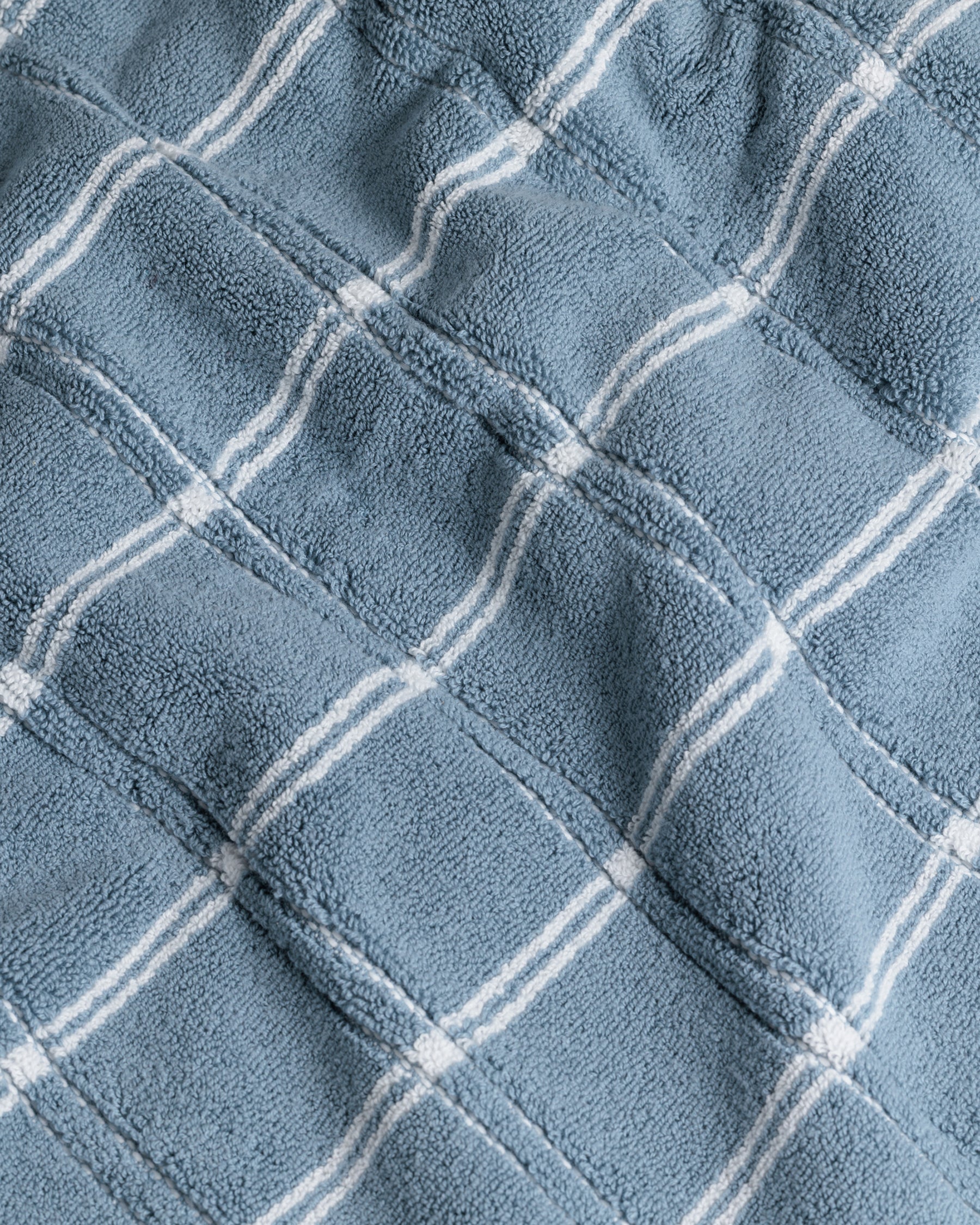 Devon Bath Mat - Celeste / Chalk