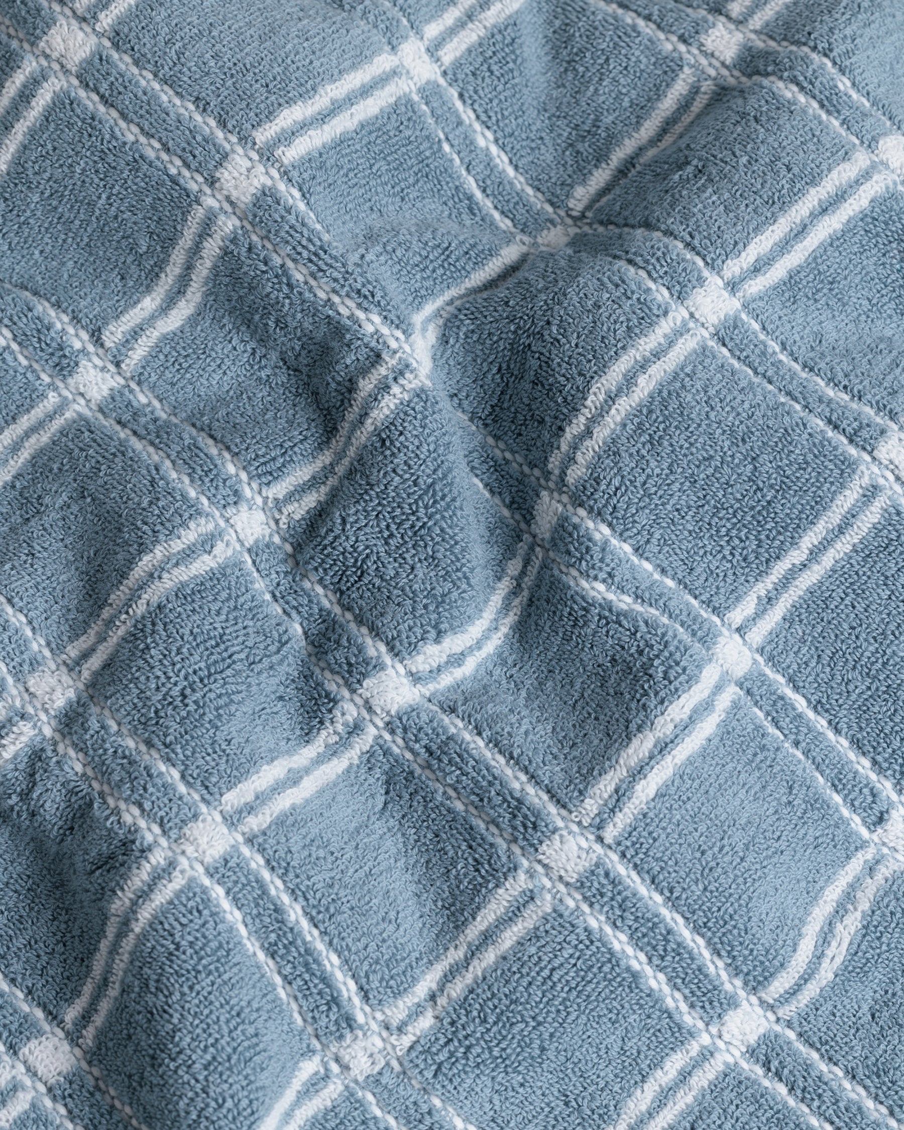 Ness Hand Towel - Celeste / Chalk