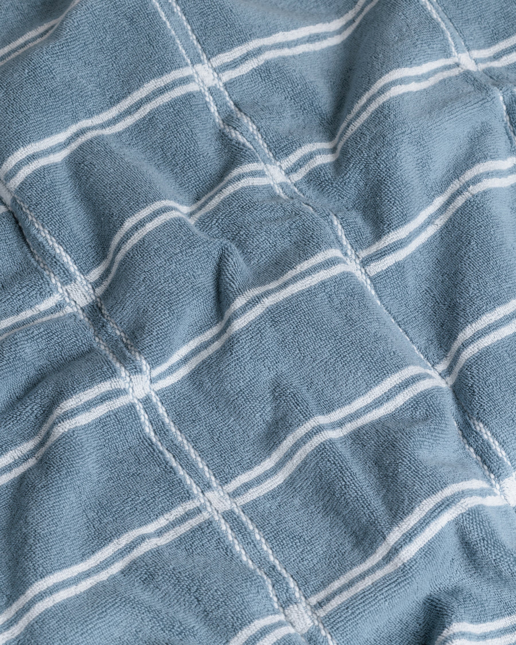 Sorn Bath Towel - Celeste / Chalk