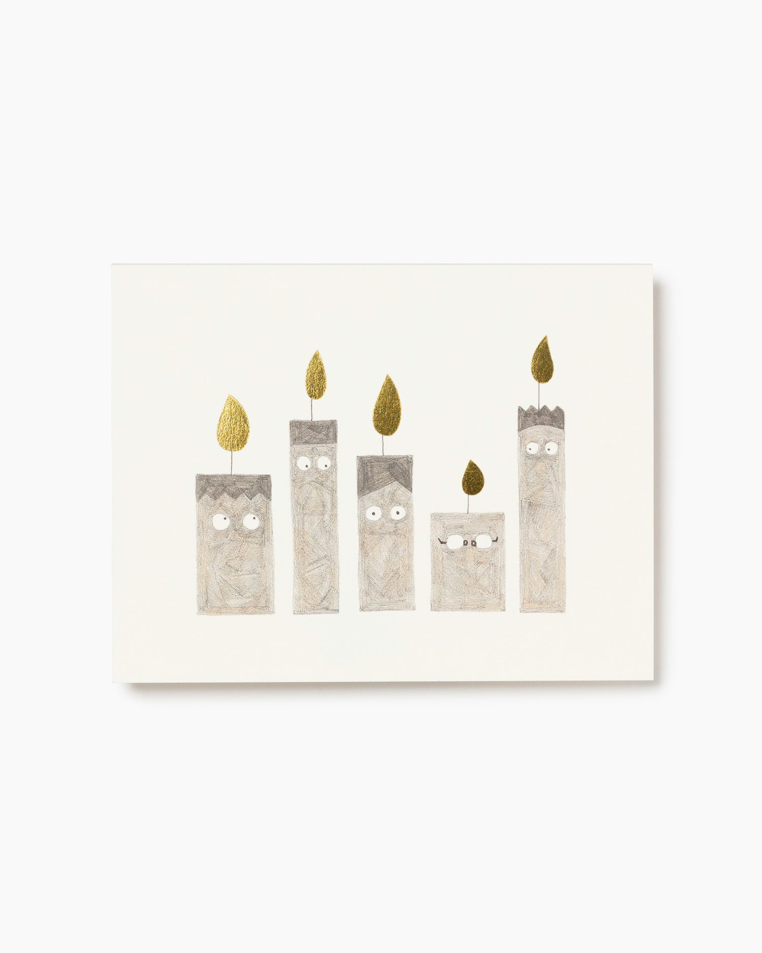 Happy Candles - Greeting Card