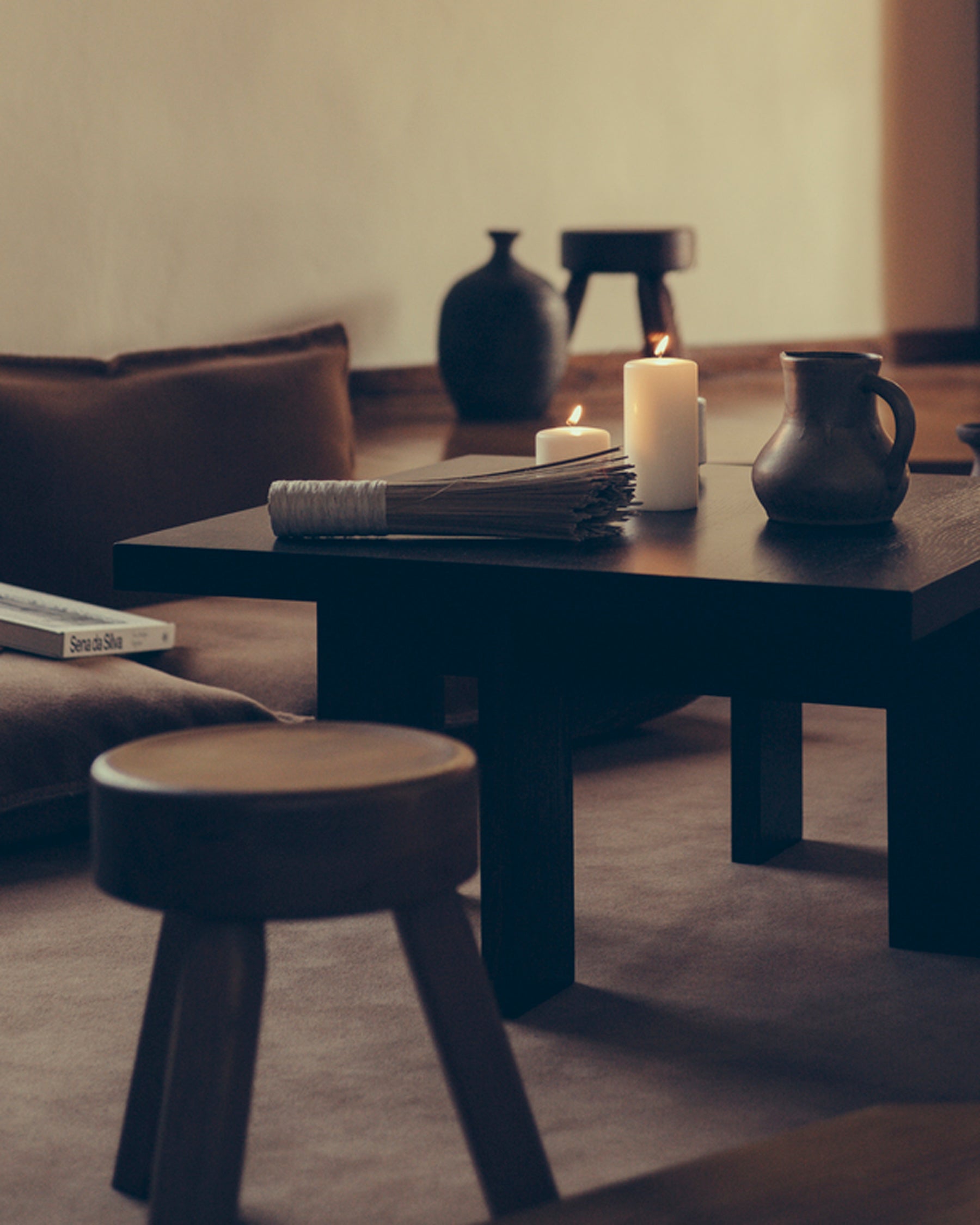 FARMHOUSE COFFEE TABLE - Square - Dark Oak