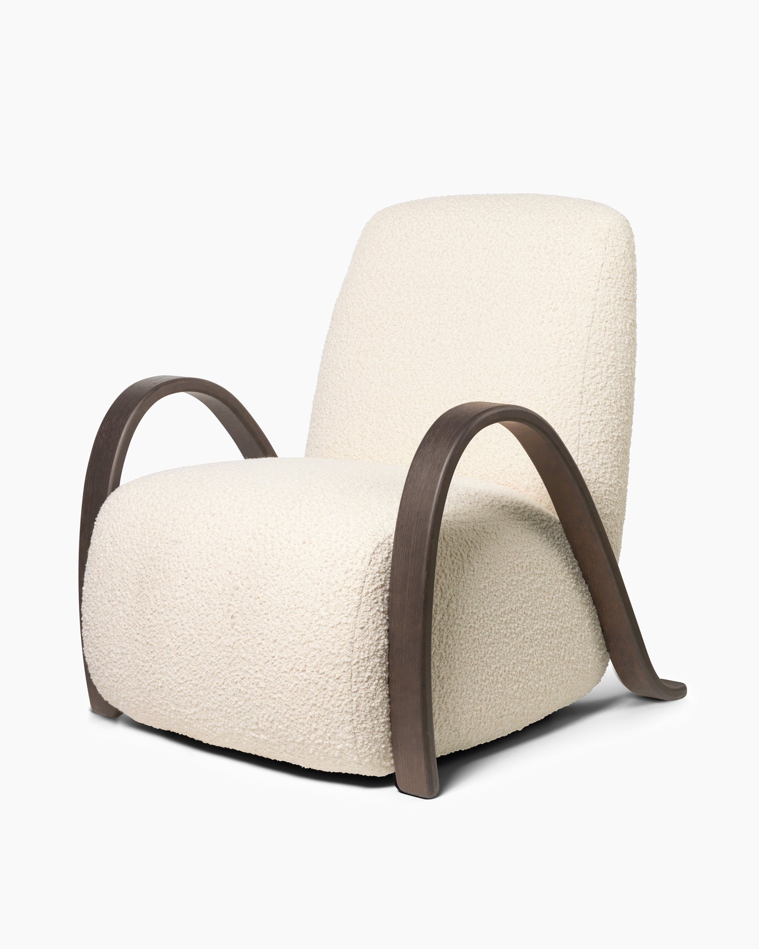 Buur Lounge Chair - Nordic Bouclé Off-white