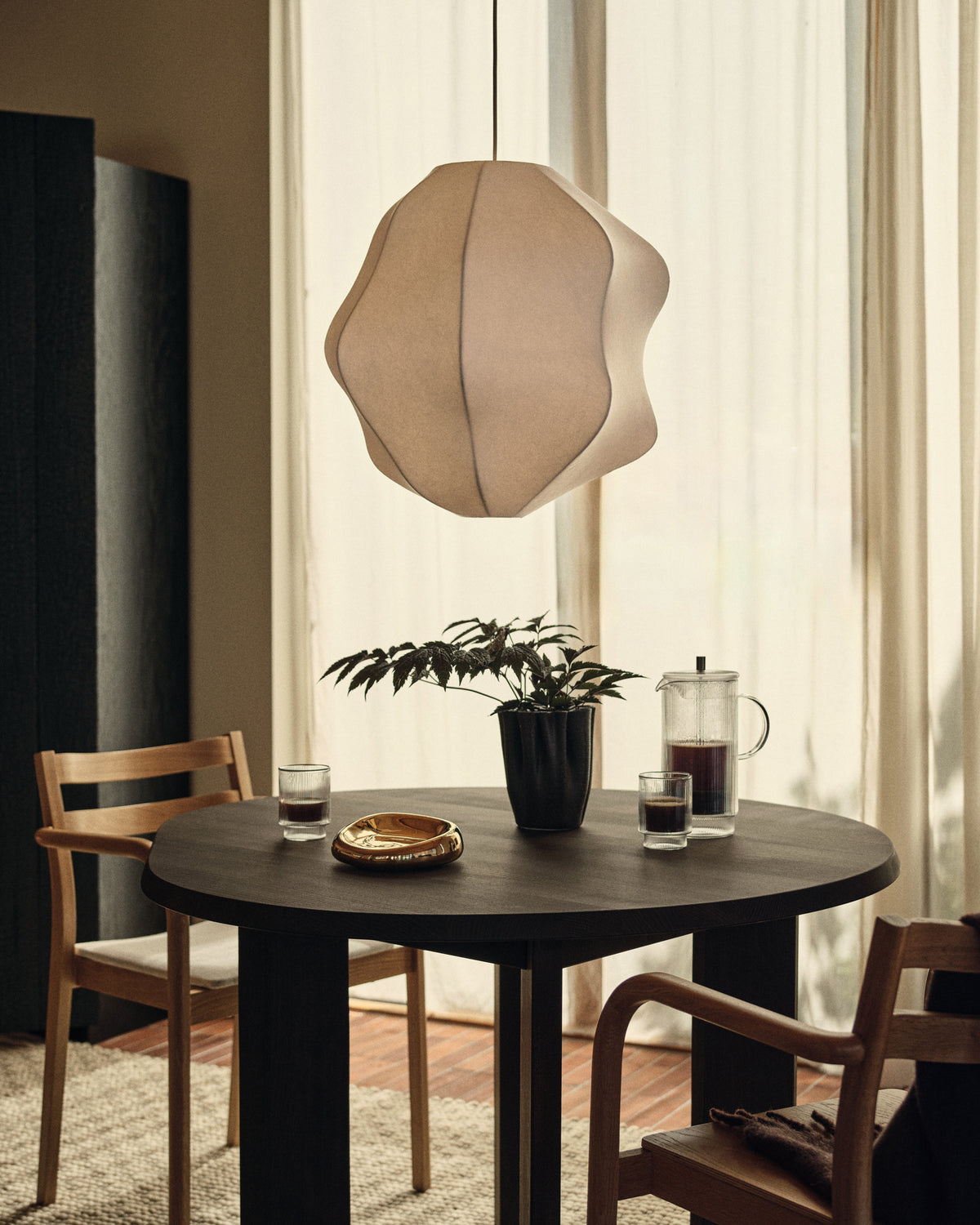 Dedali Vase - H25 - Dark Brown