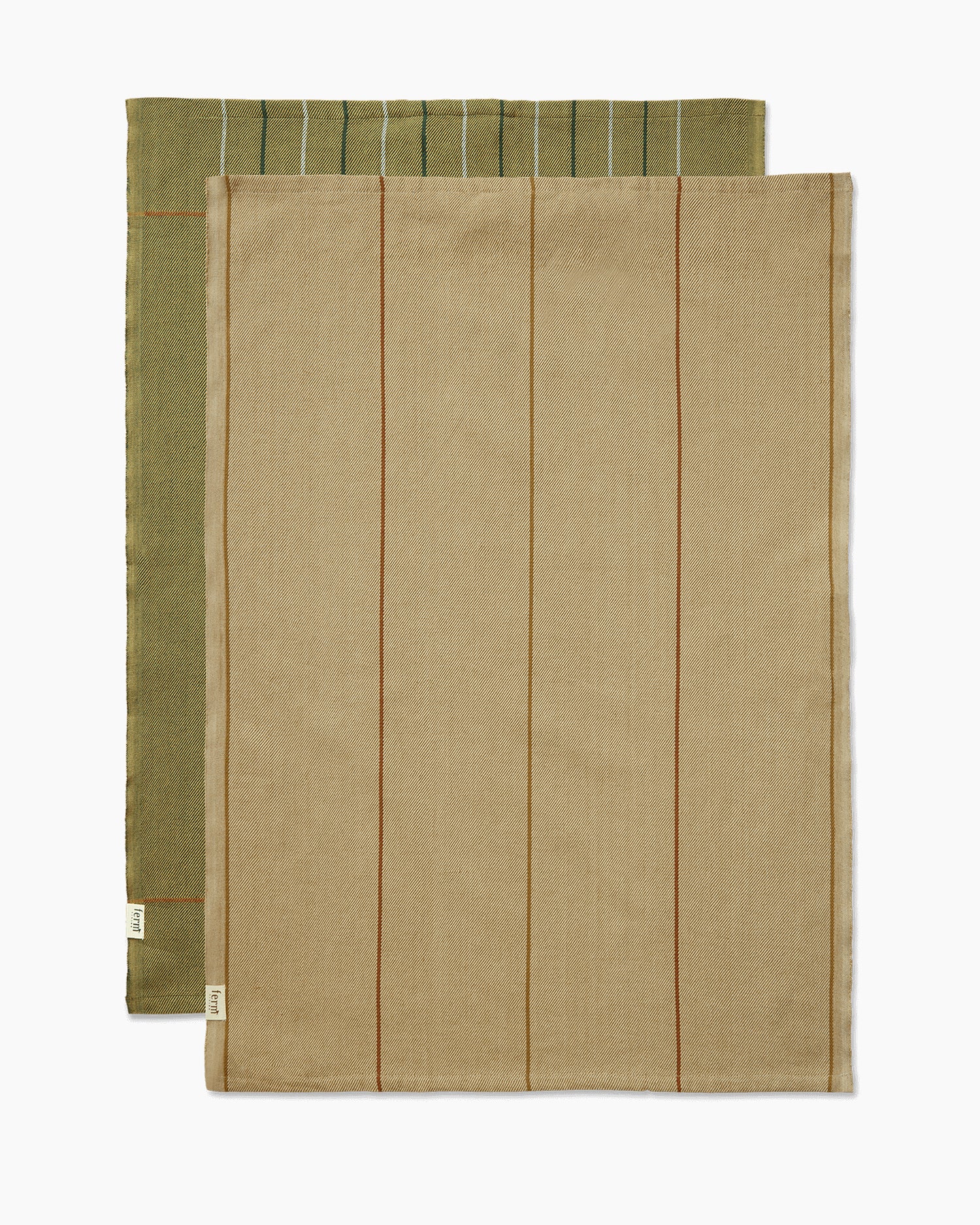 Ito Tea Towel - Set of 2 - Seaweed/Flax