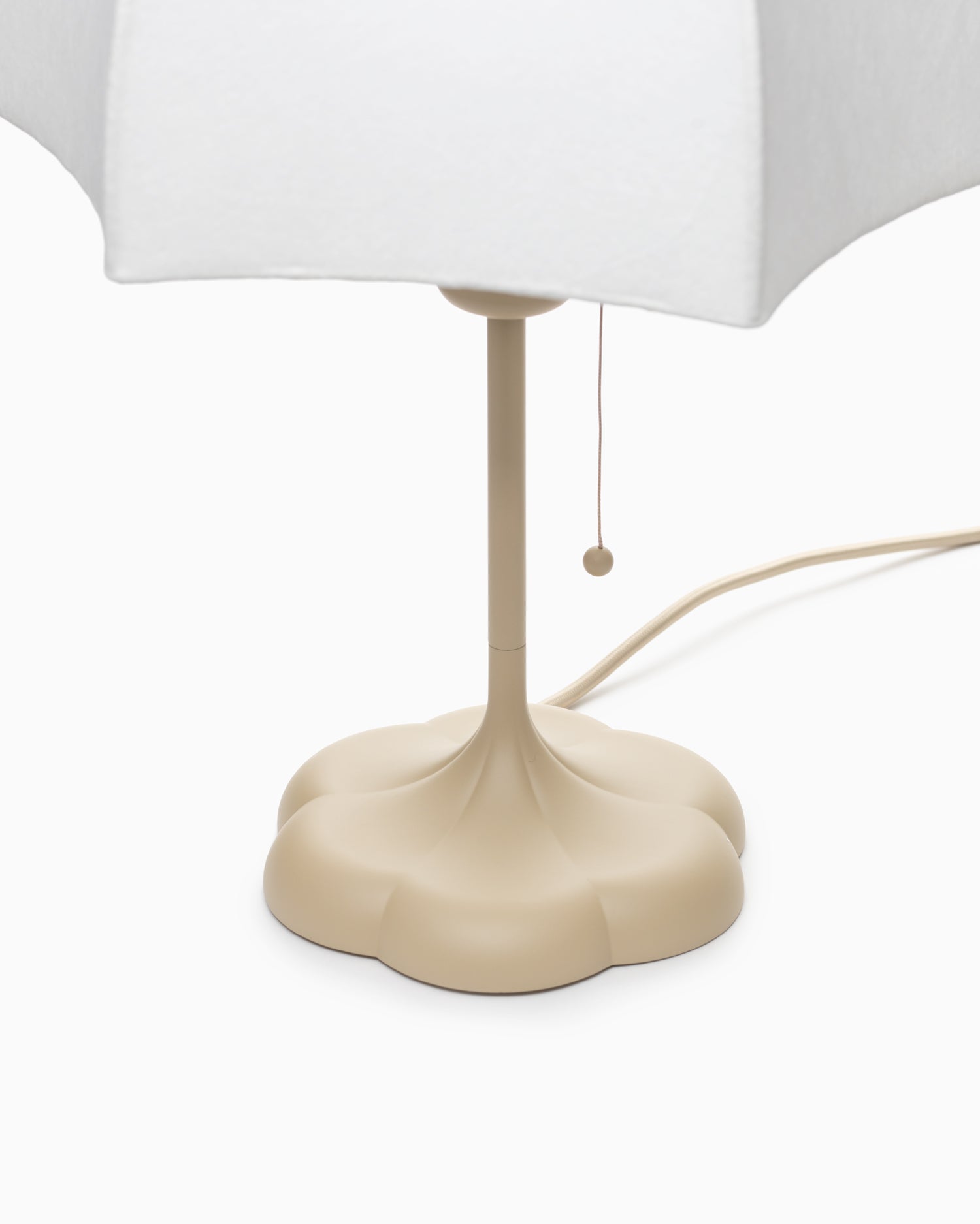 Poem Table Lamp - White/Cashmere