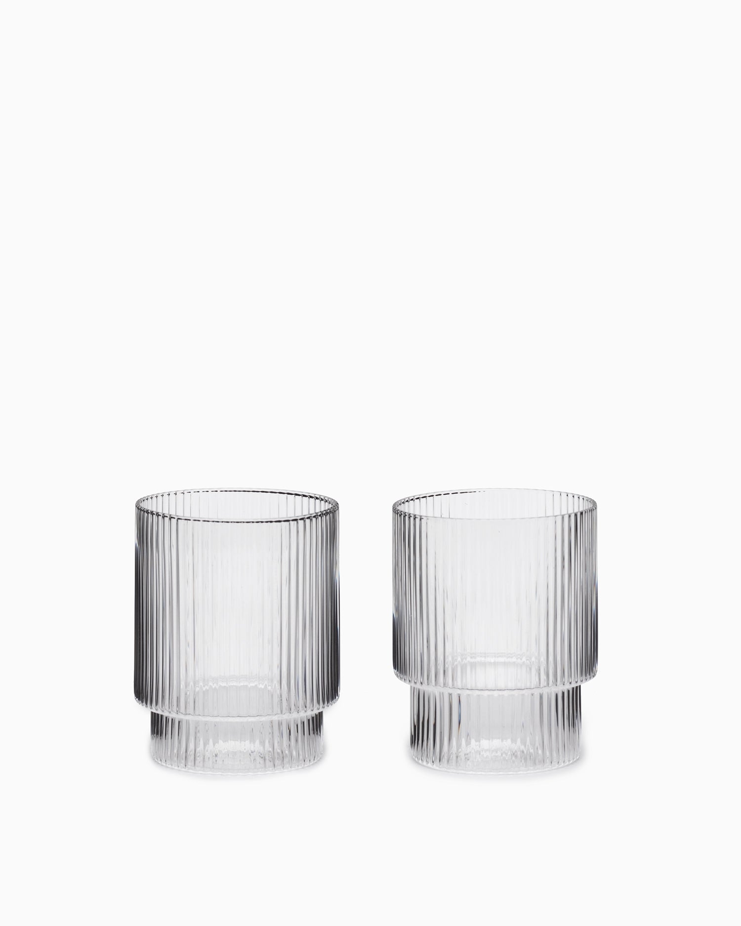 Ripple Glasses Set of 4 - Clear