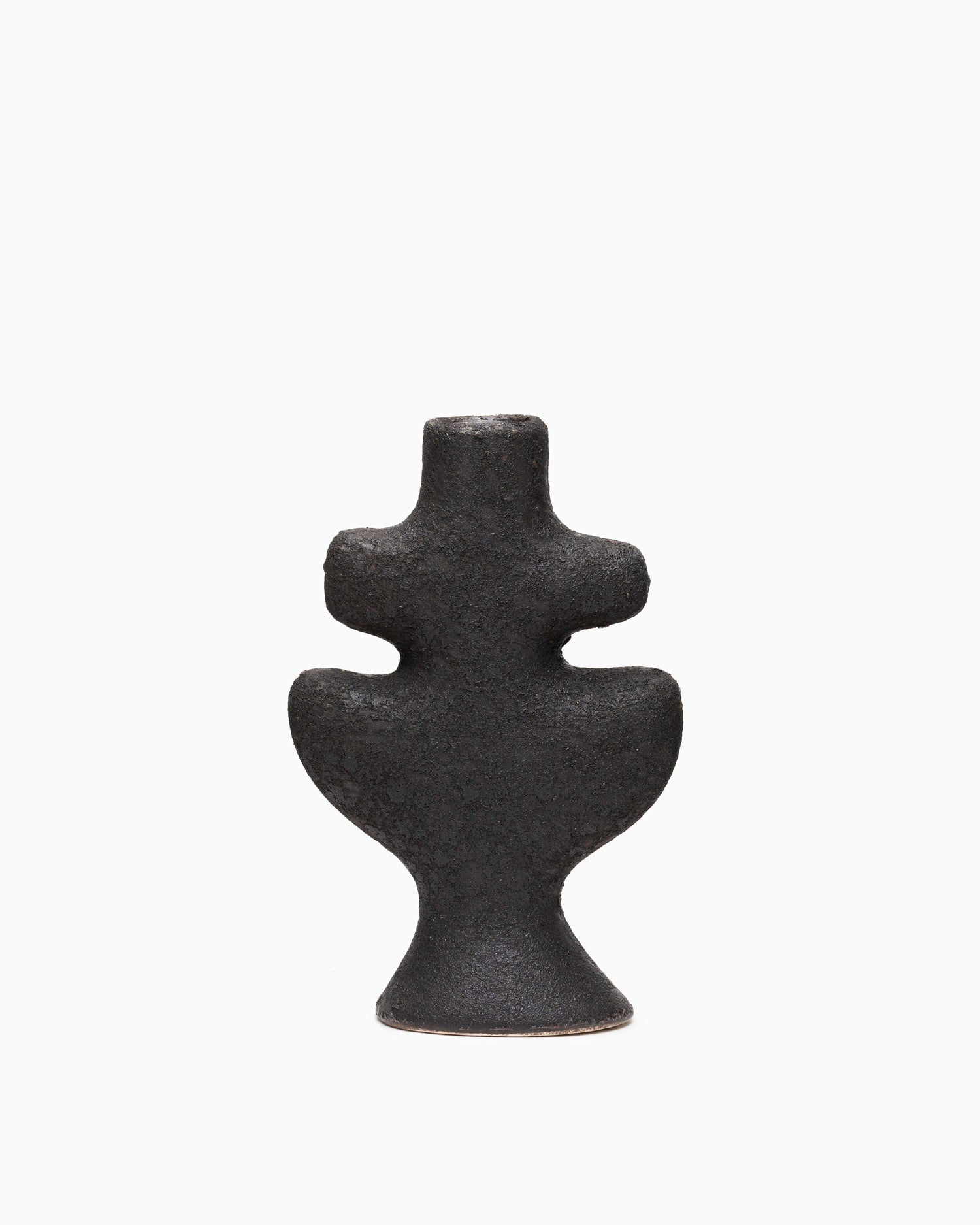 Small Yara Candle Holder - Rustic Iron