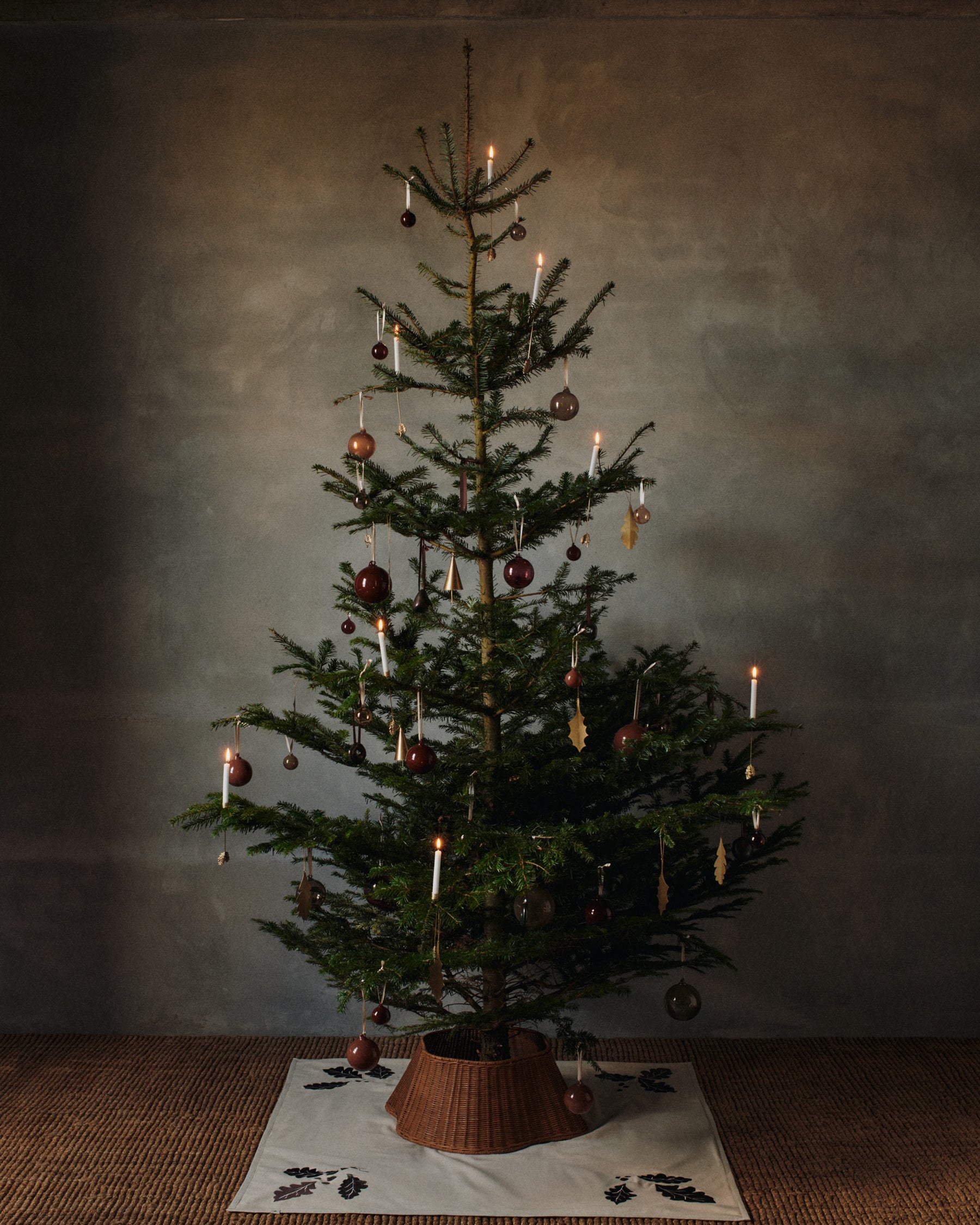 Glass Baubles - Small Set of 3