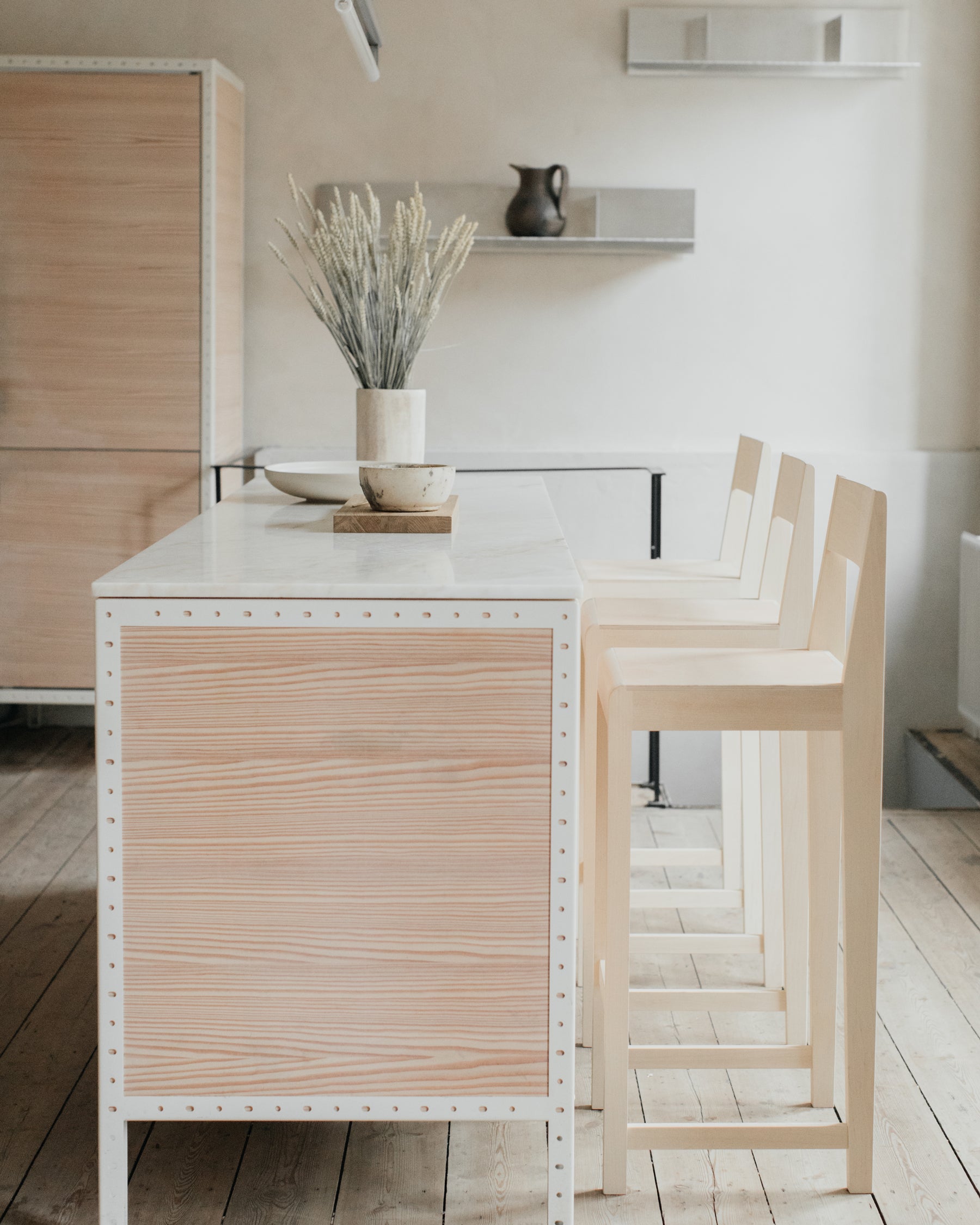 BAR CHAIR 01 H65 - Natural Birch