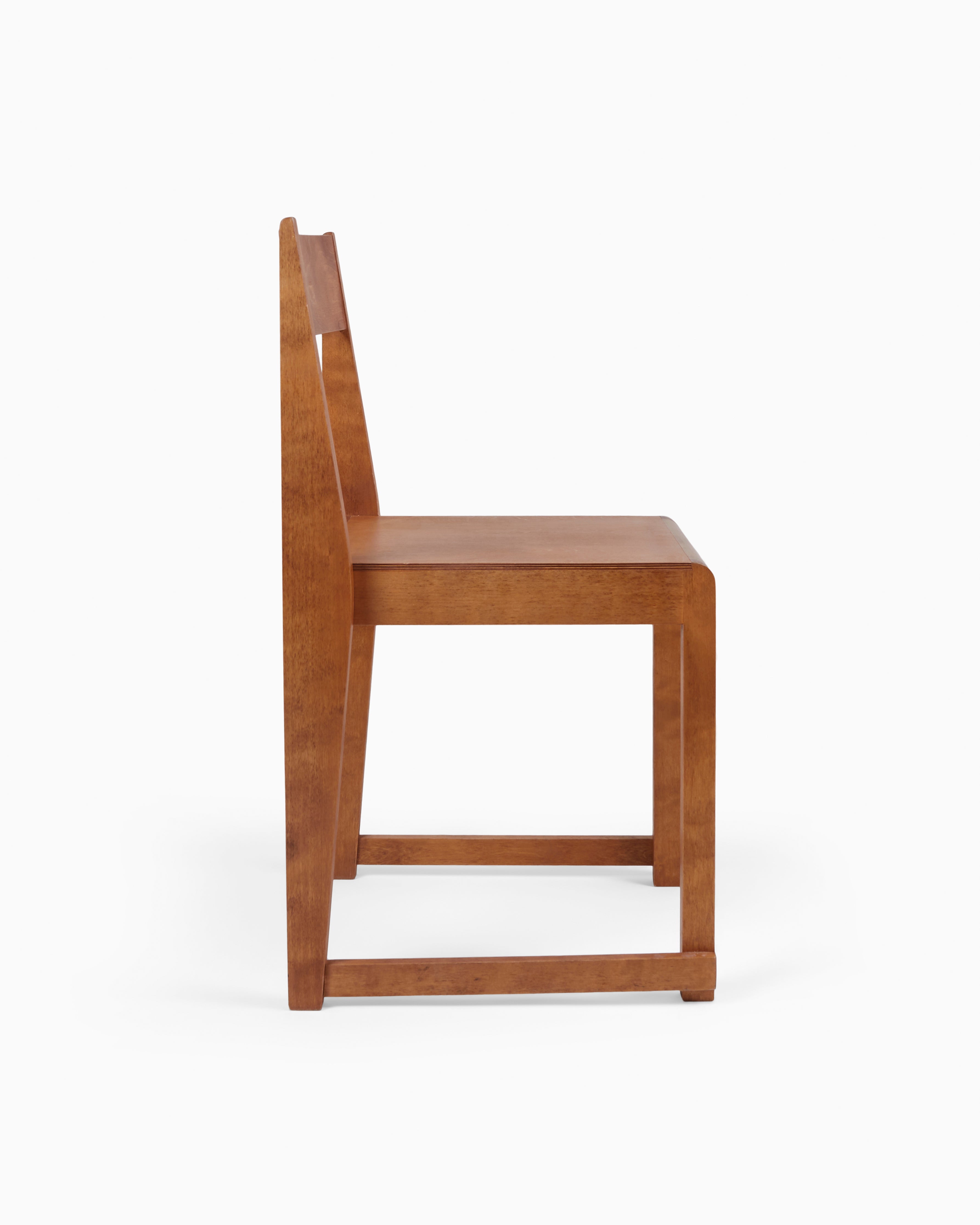 CHAIR 01 - Warm Brown Birch