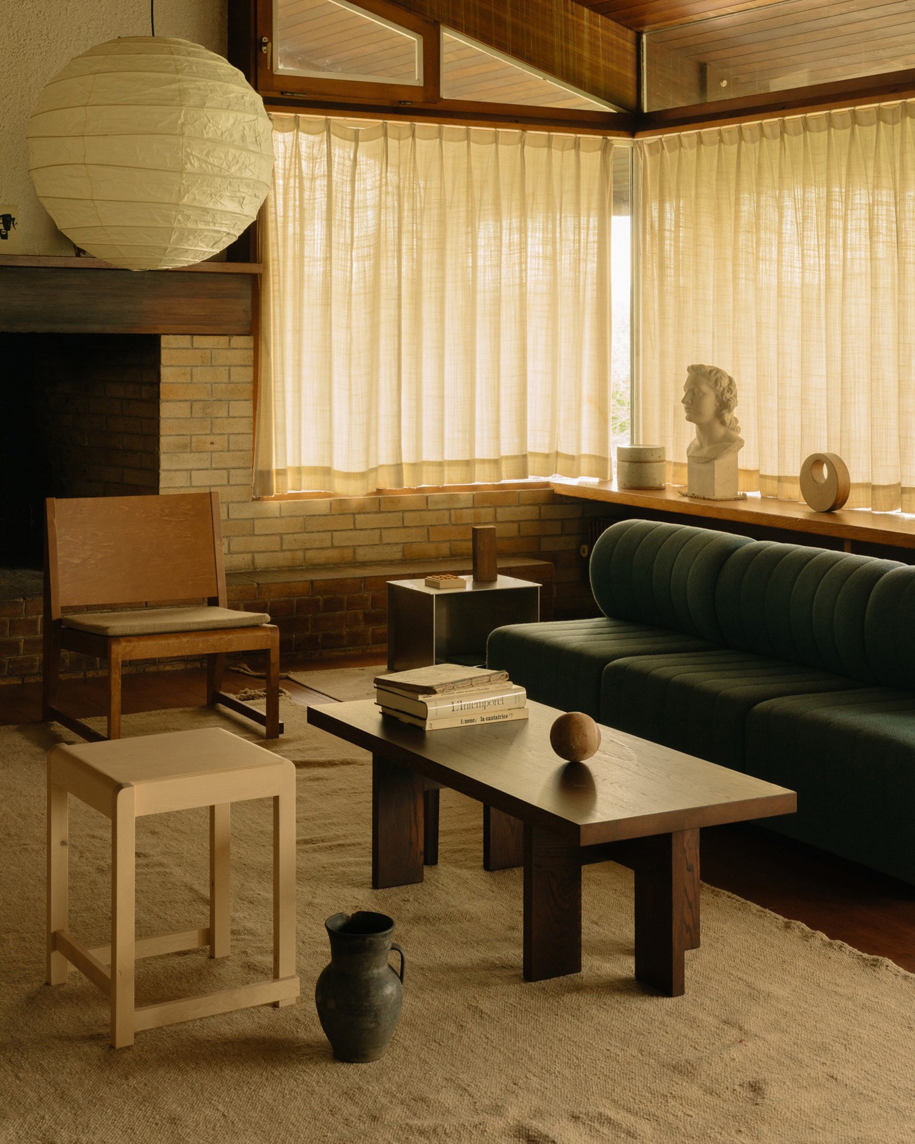 LOW STOOL 01 - Natural Birch