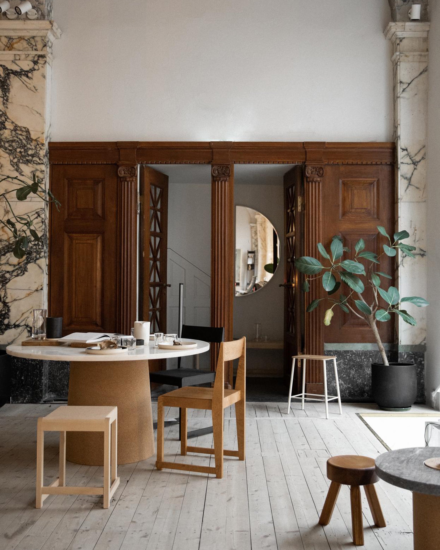 LOW STOOL 01 - Natural Birch