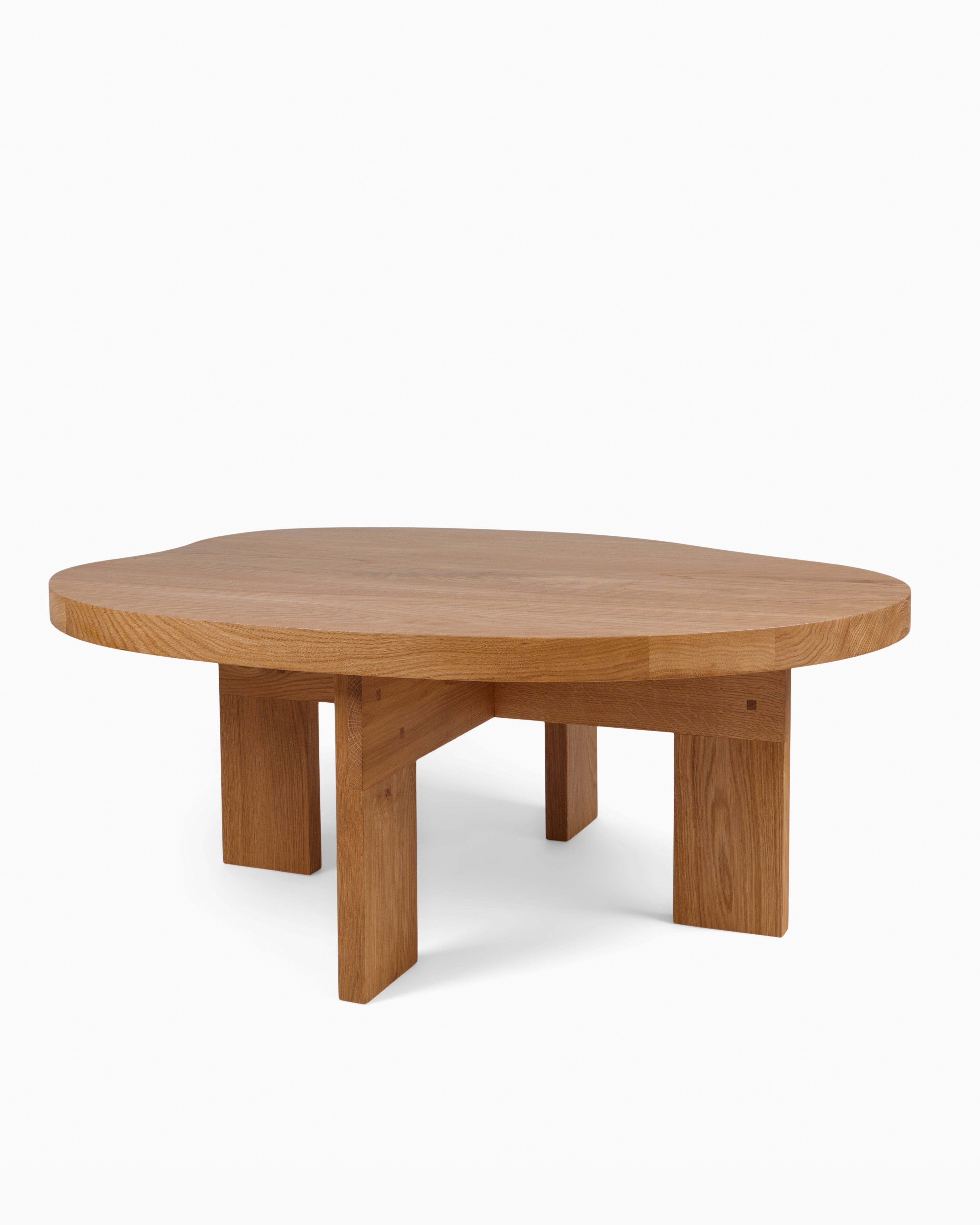 FARMHOUSE COFFEE TABLE - Pond Natural Oak