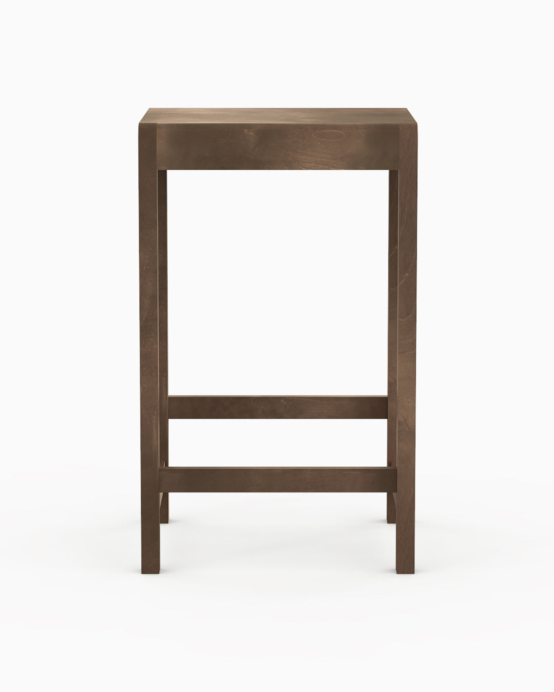STOOL 01 H65 - Dark Brown Birch