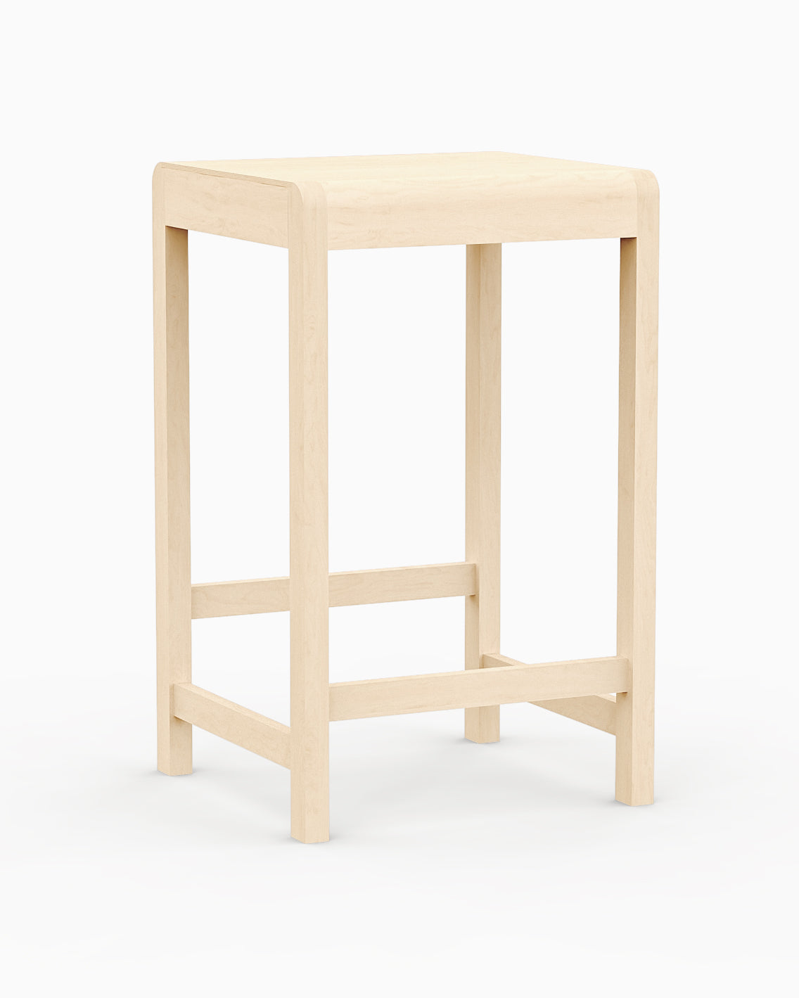 STOOL 01 H65 - Natural Birch