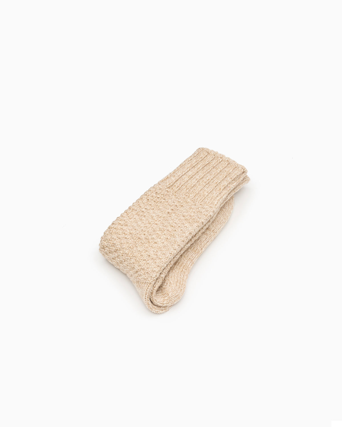 Boston Wool Boot Sock - Beach Stone